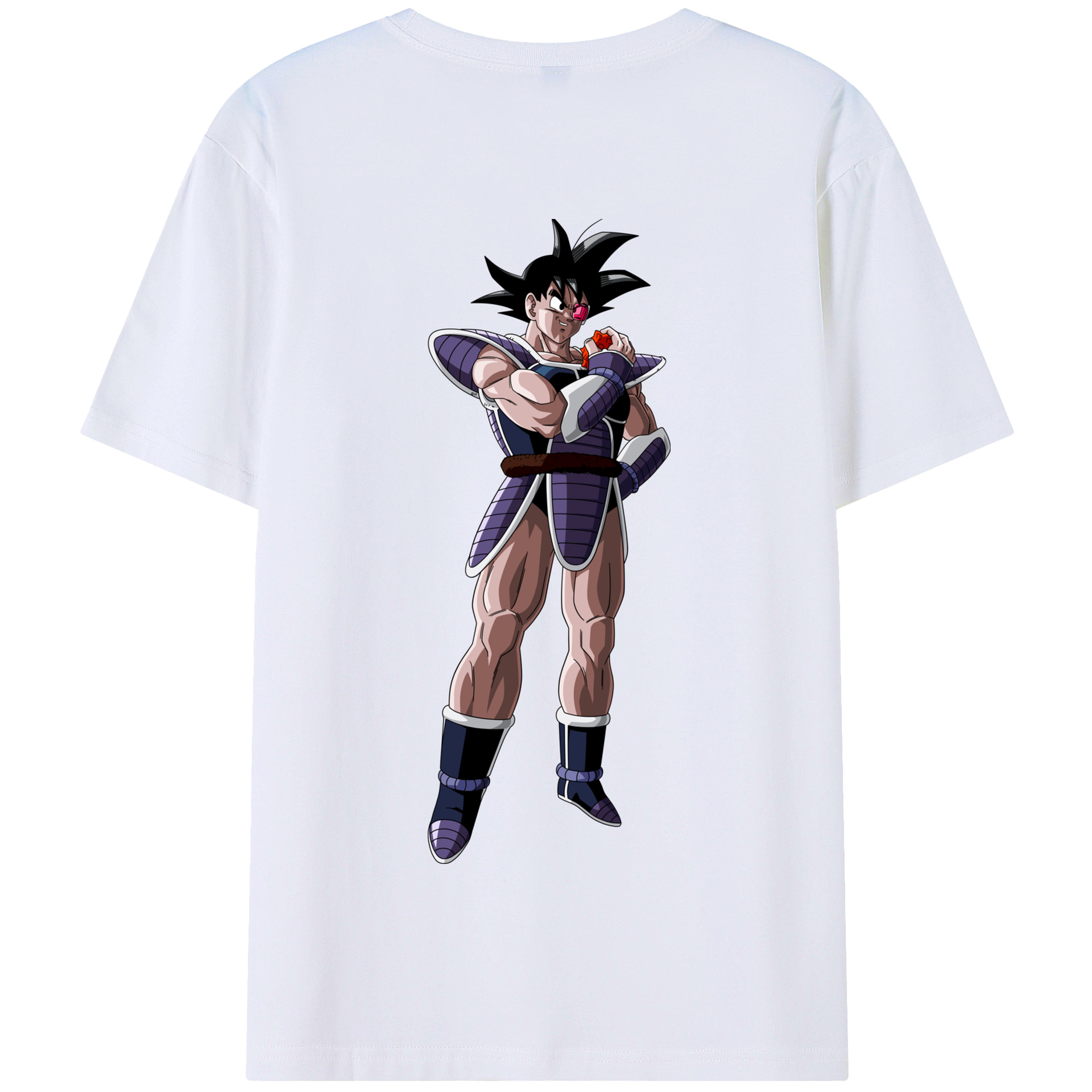 （画像用） ドラゴンボール 孫悟空（そん ごくう）Son Goku カカロット DRAGON BALL Kakarotto 綿100％半袖Tシャツ（背面プリント）