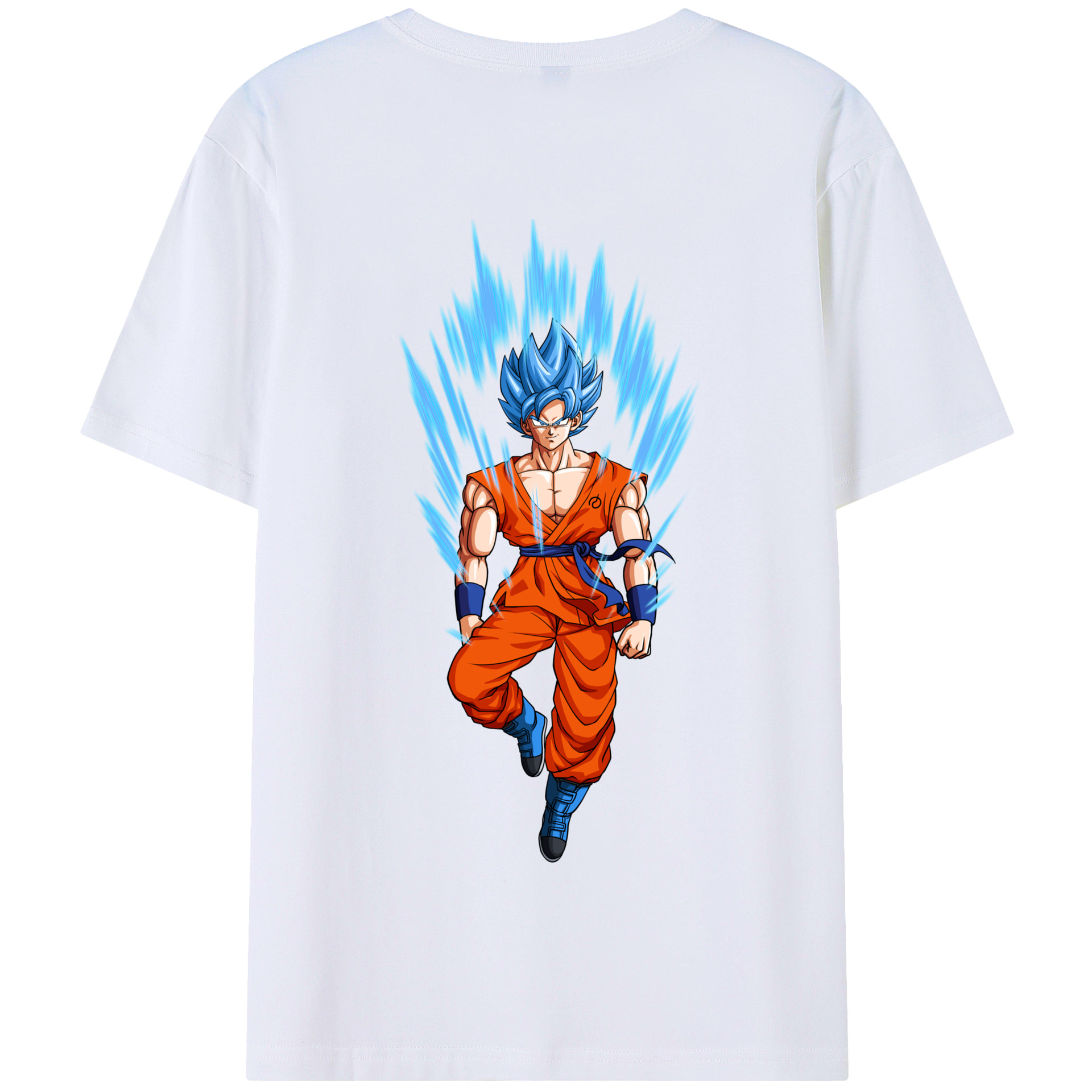 （画像用） ドラゴンボール 孫 悟飯（そんごはん）DRAGON BALL Son Gohan 綿100％半袖Tシャツ（背面プリント）