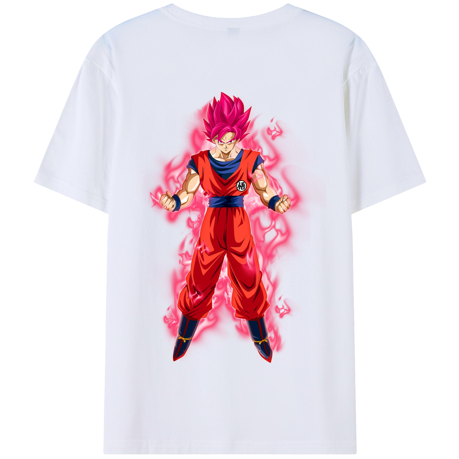（画像用） ドラゴンボール 孫 悟飯（そんごはん）DRAGON BALL Son Gohan 綿100％半袖Tシャツ（背面プリント）