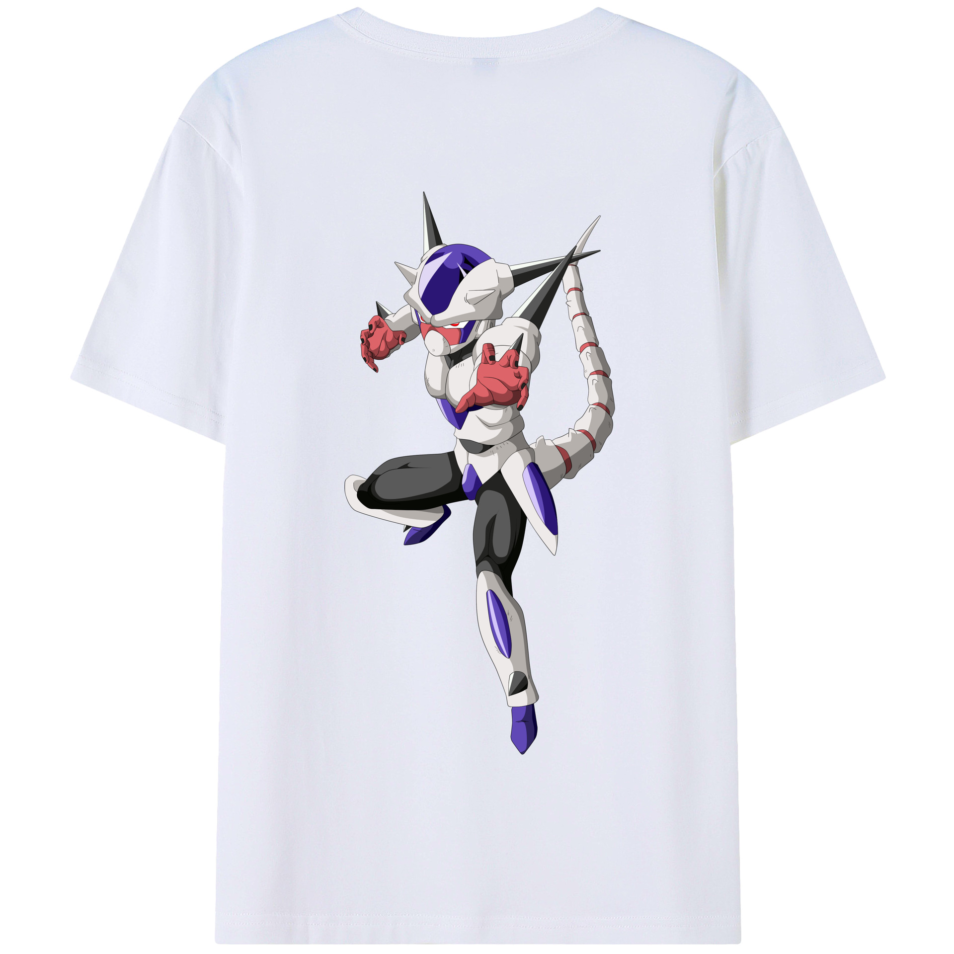 （画像用） ドラゴンボール クリーサ DRAGON BALL Kulisa 綿100％半袖Tシャツ（背面プリント）