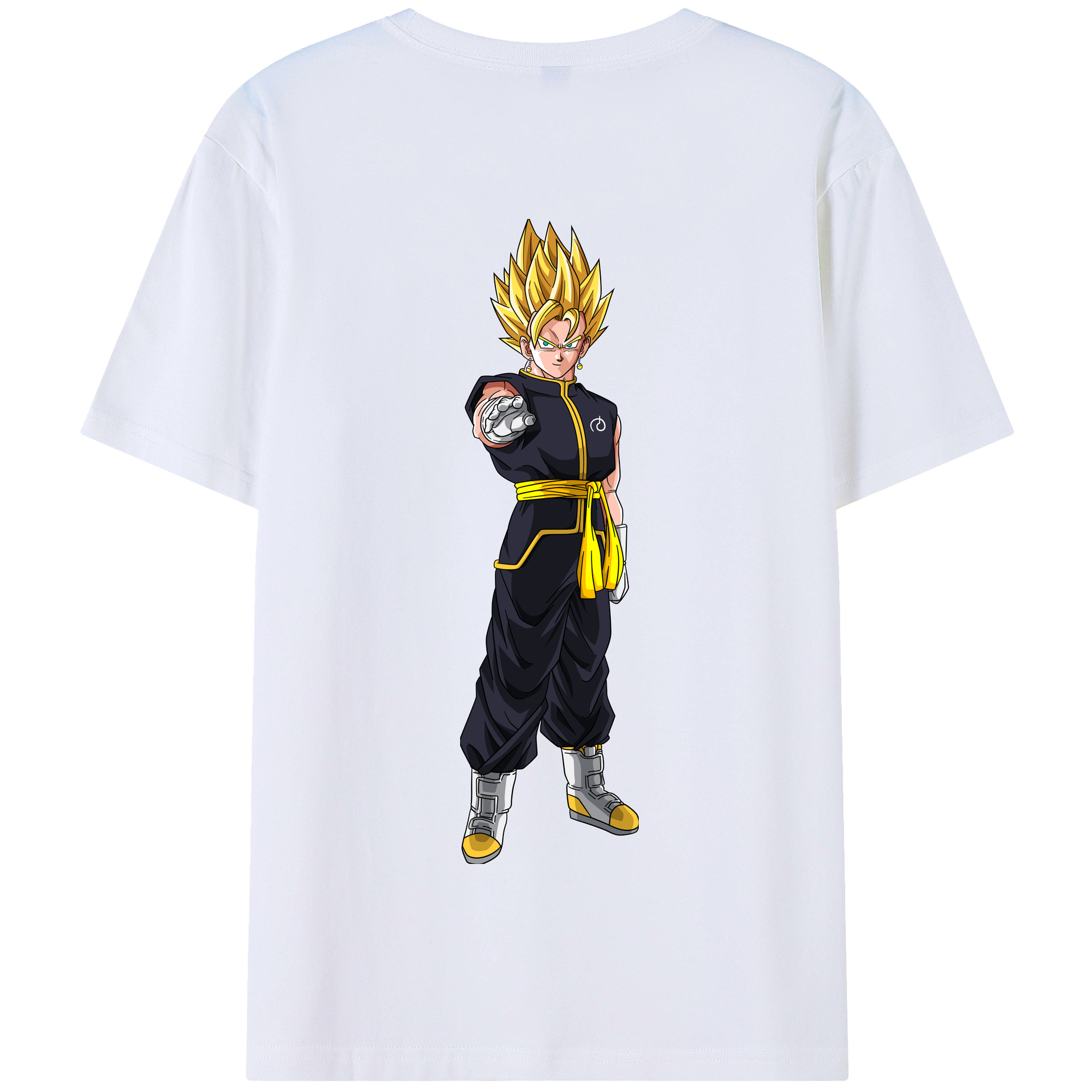 （画像用） ドラゴンボール ベジット DRAGON BALL Vegetto 綿100％半袖Tシャツ（背面プリント）