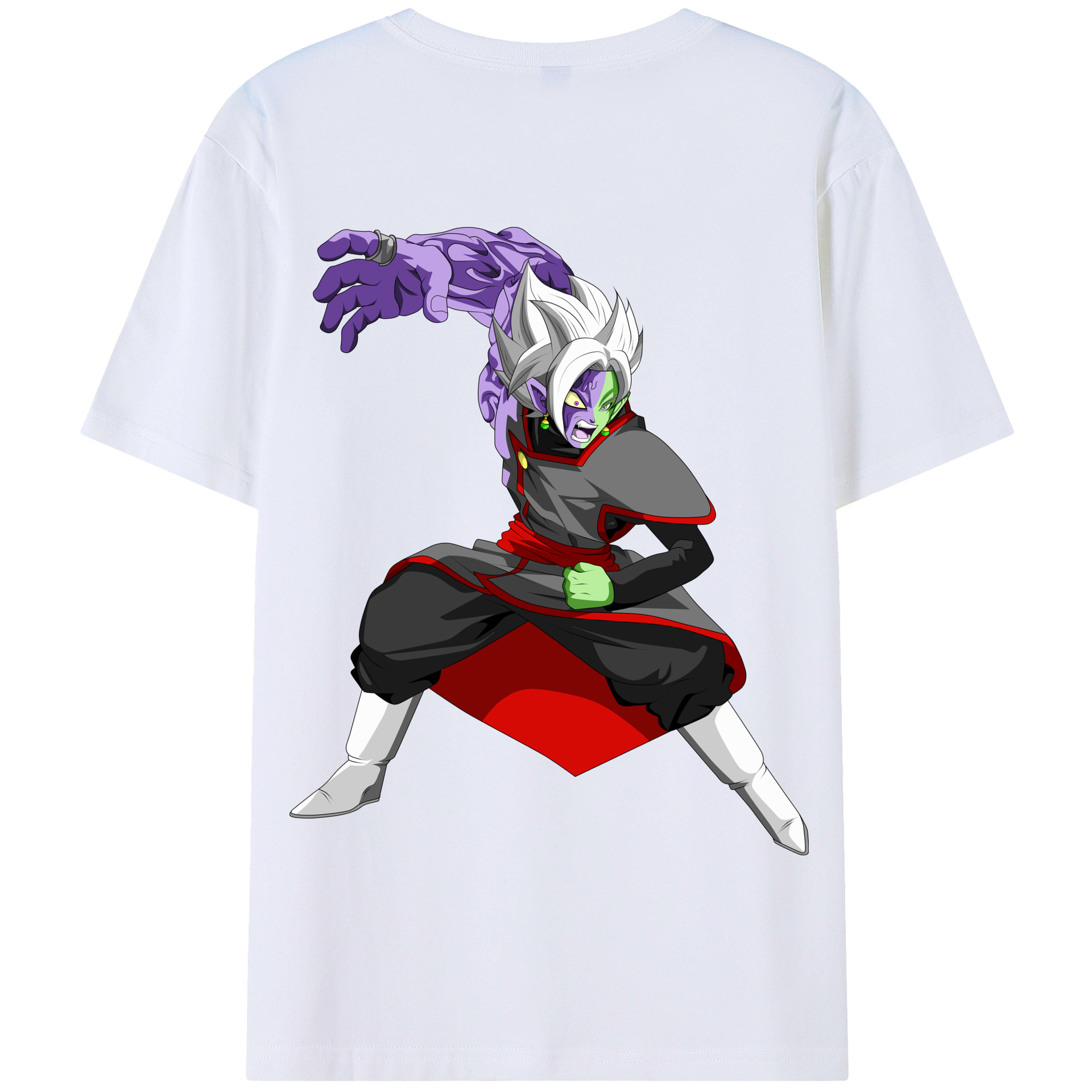 （画像用） ドラゴンボール ベジット DRAGON BALL Vegetto 綿100％半袖Tシャツ（背面プリント）