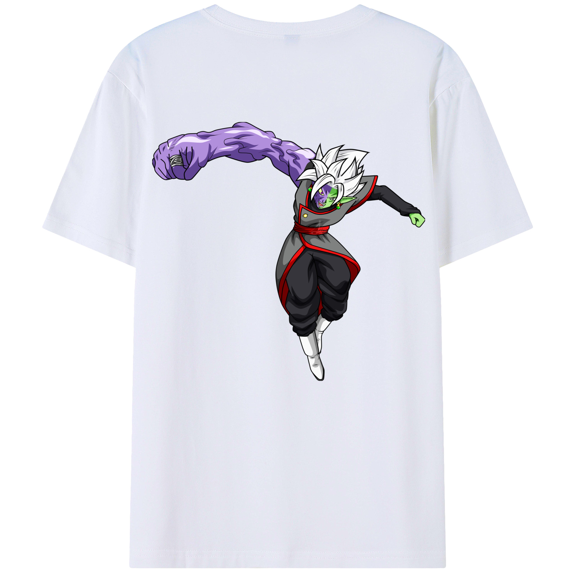（画像用） ドラゴンボール ベジット DRAGON BALL Vegetto 綿100％半袖Tシャツ（背面プリント）