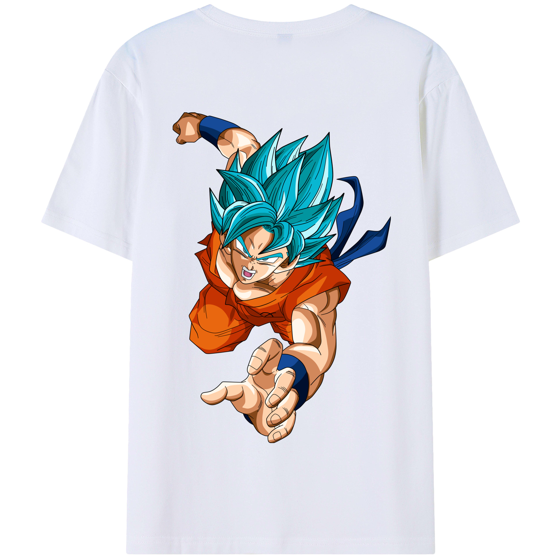 （画像用） ドラゴンボール ベジット DRAGON BALL Vegetto 綿100％半袖Tシャツ（背面プリント）
