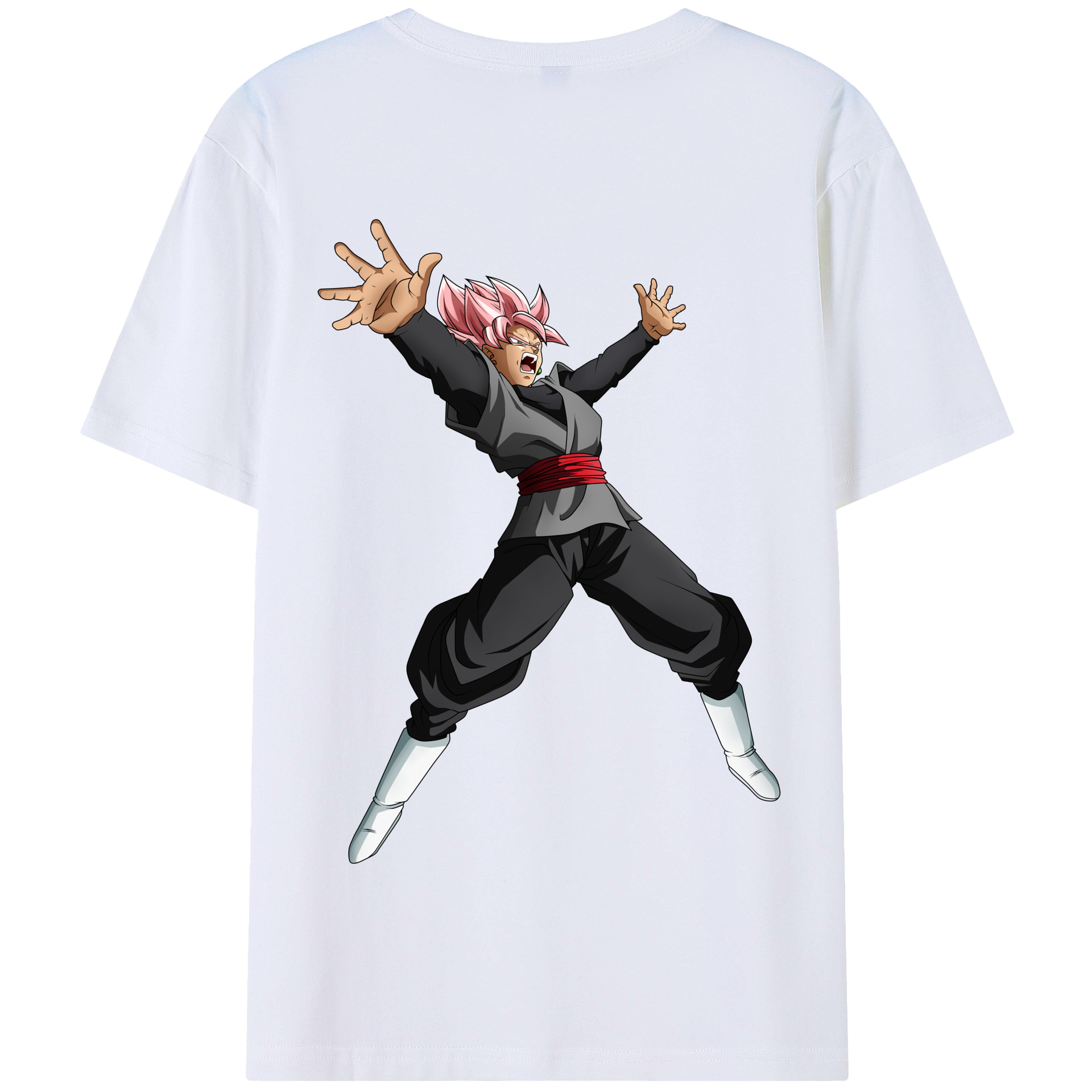 （画像用） ドラゴンボール ベジット DRAGON BALL Vegetto 綿100％半袖Tシャツ（背面プリント）