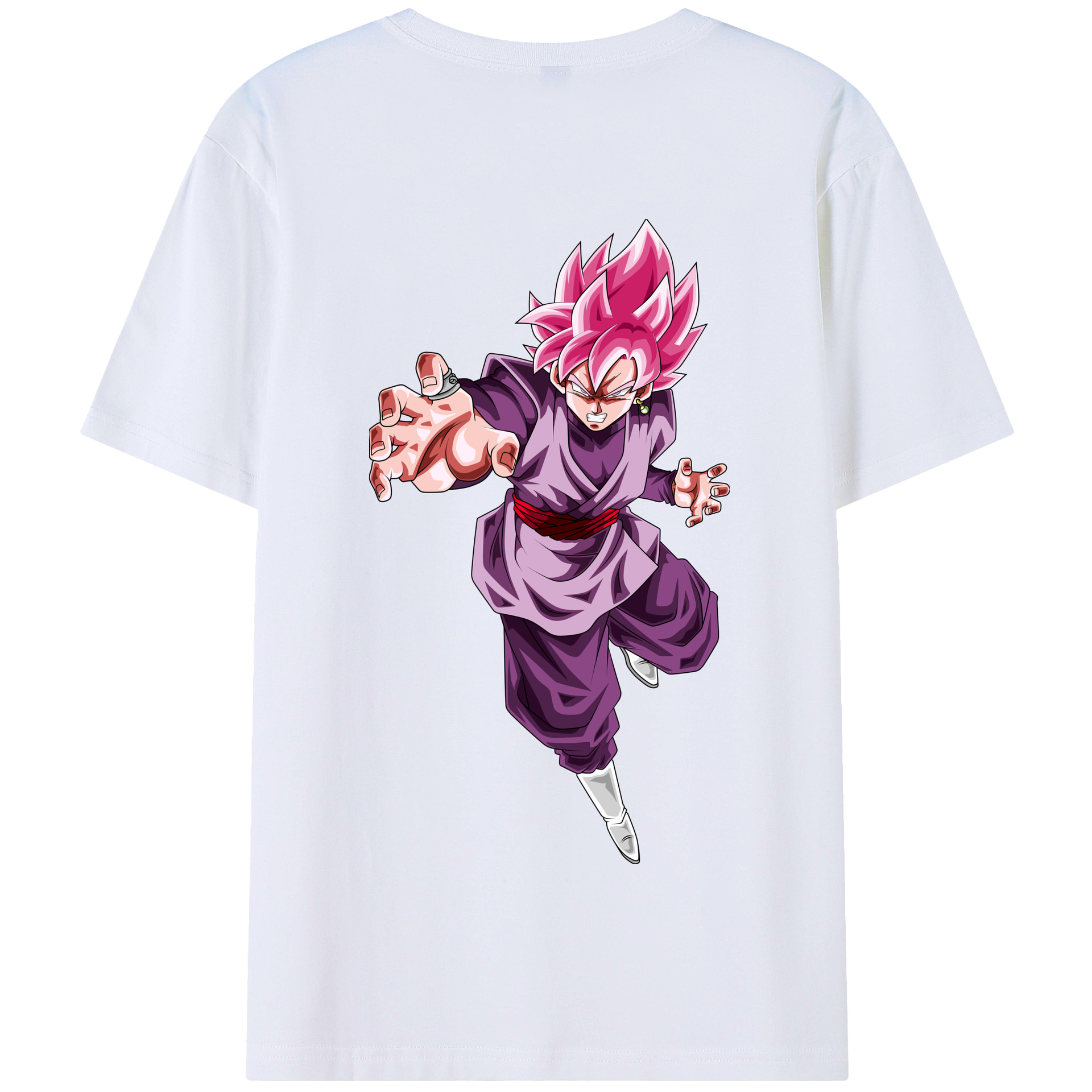 （画像用） ドラゴンボール ベジット DRAGON BALL Vegetto 綿100％半袖Tシャツ（背面プリント）