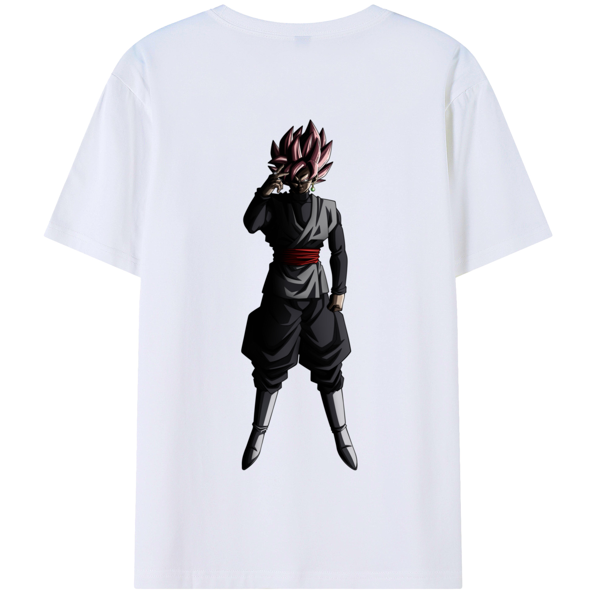 （画像用） ドラゴンボール ベジット DRAGON BALL Vegetto 綿100％半袖Tシャツ（背面プリント）