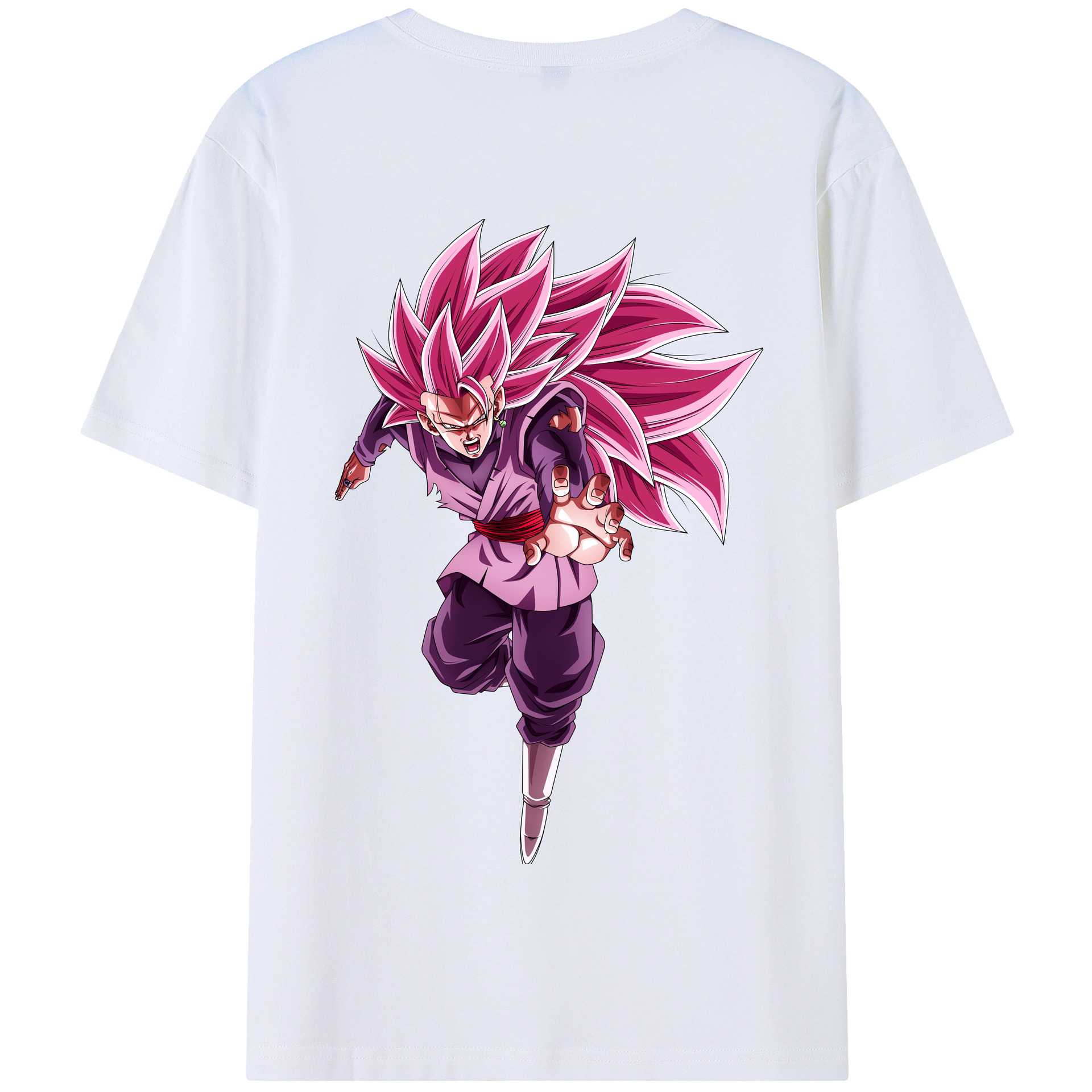 （画像用） ドラゴンボール ベジット DRAGON BALL Vegetto 綿100％半袖Tシャツ（背面プリント）