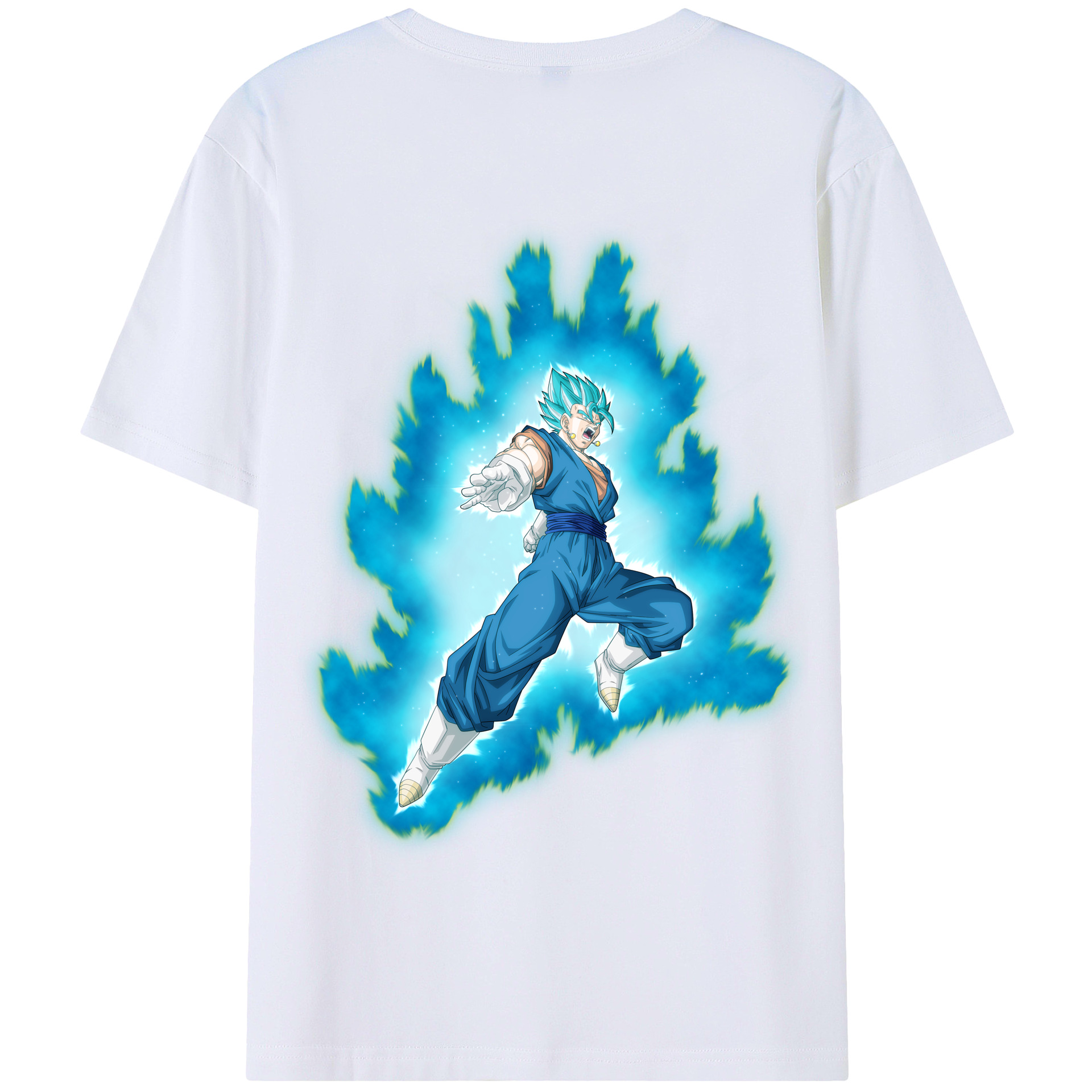 （画像用） ドラゴンボール ベジット DRAGON BALL Vegetto 綿100％半袖Tシャツ（背面プリント）
