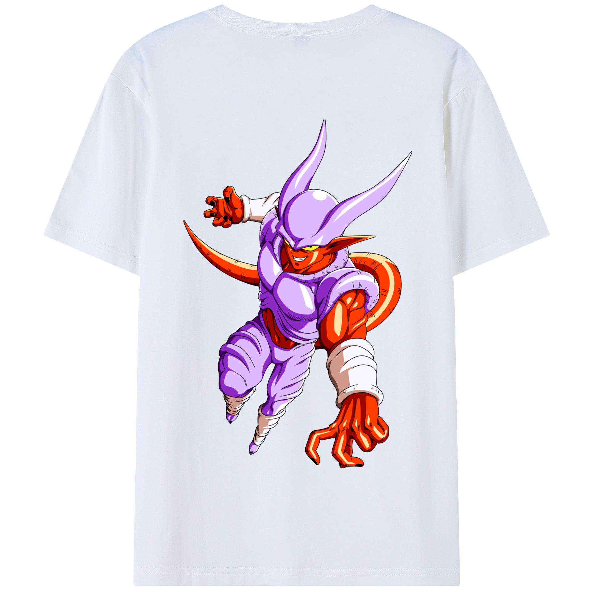 （画像用） ドラゴンボール ジャネンバ DRAGON BALL Janemba 綿100％半袖Tシャツ（背面プリント）