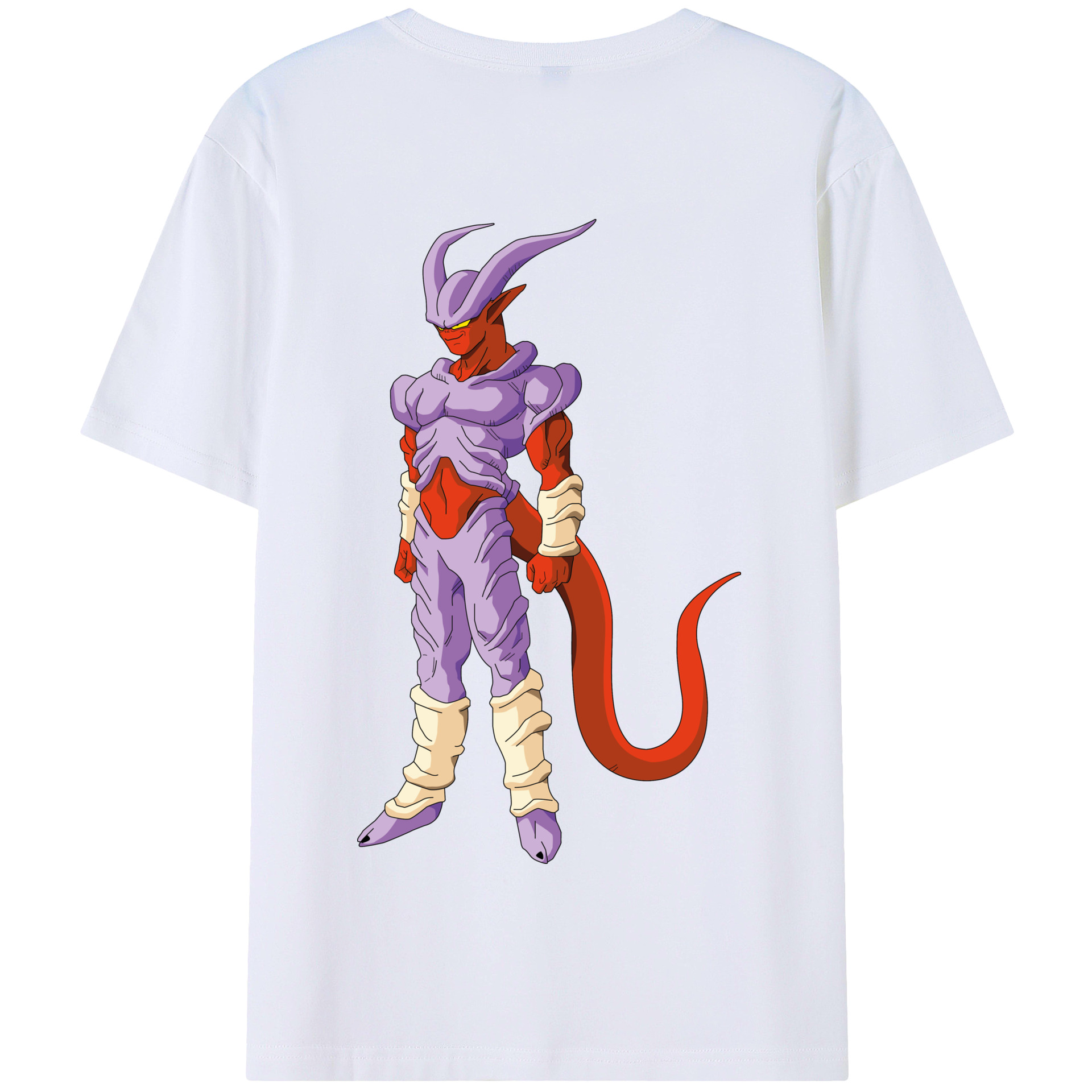 （画像用） ドラゴンボール ジャネンバ DRAGON BALL Janemba 綿100％半袖Tシャツ（背面プリント）