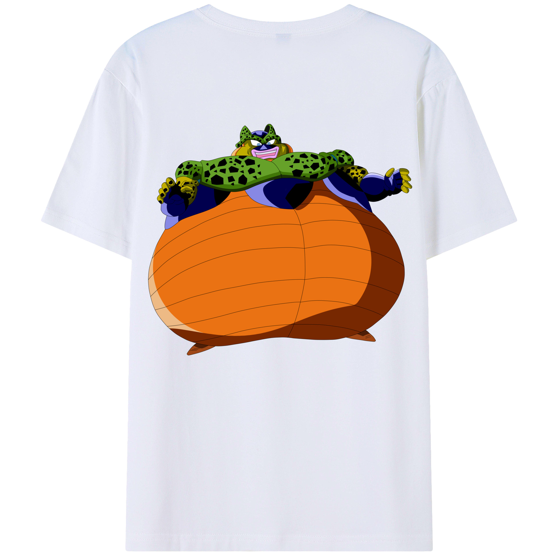 （画像用） ドラゴンボール セル DRAGON BALL Cell 綿100％半袖Tシャツ（背面プリント）