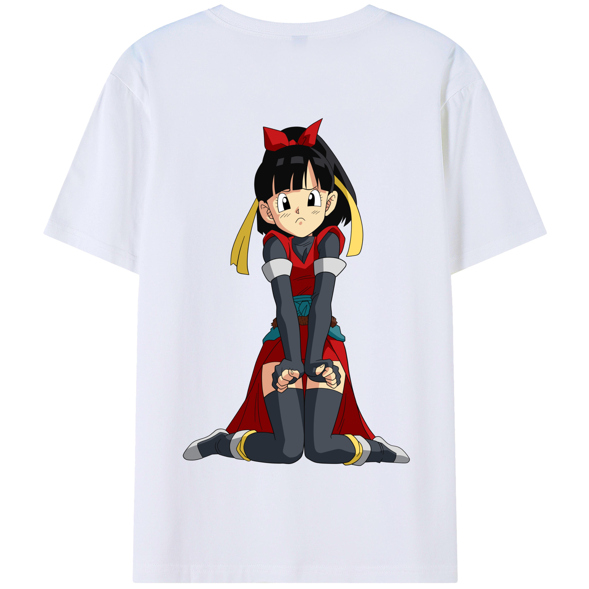 （画像用） ドラゴンボール パン DRAGON BALL Pan 綿100％半袖Tシャツ（背面プリント）
