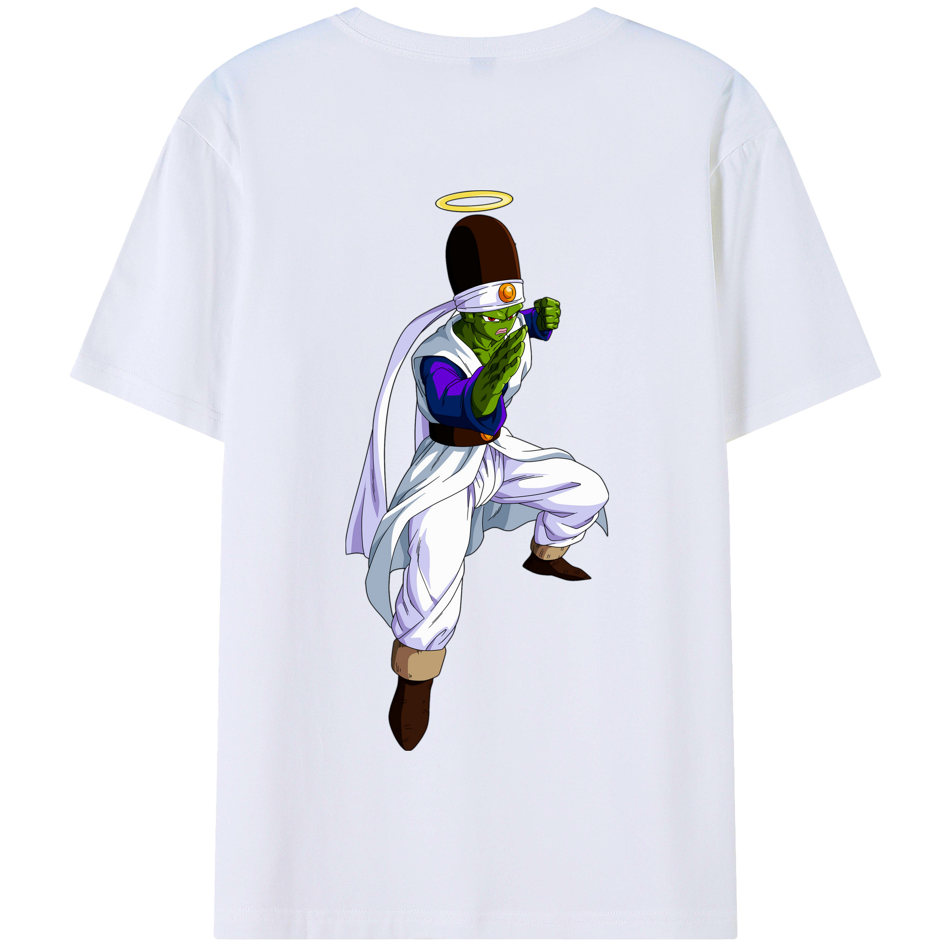 （画像用） ドラゴンボール パイクーハン DRAGON BALL Pikkon 綿100％半袖Tシャツ（背面プリント）