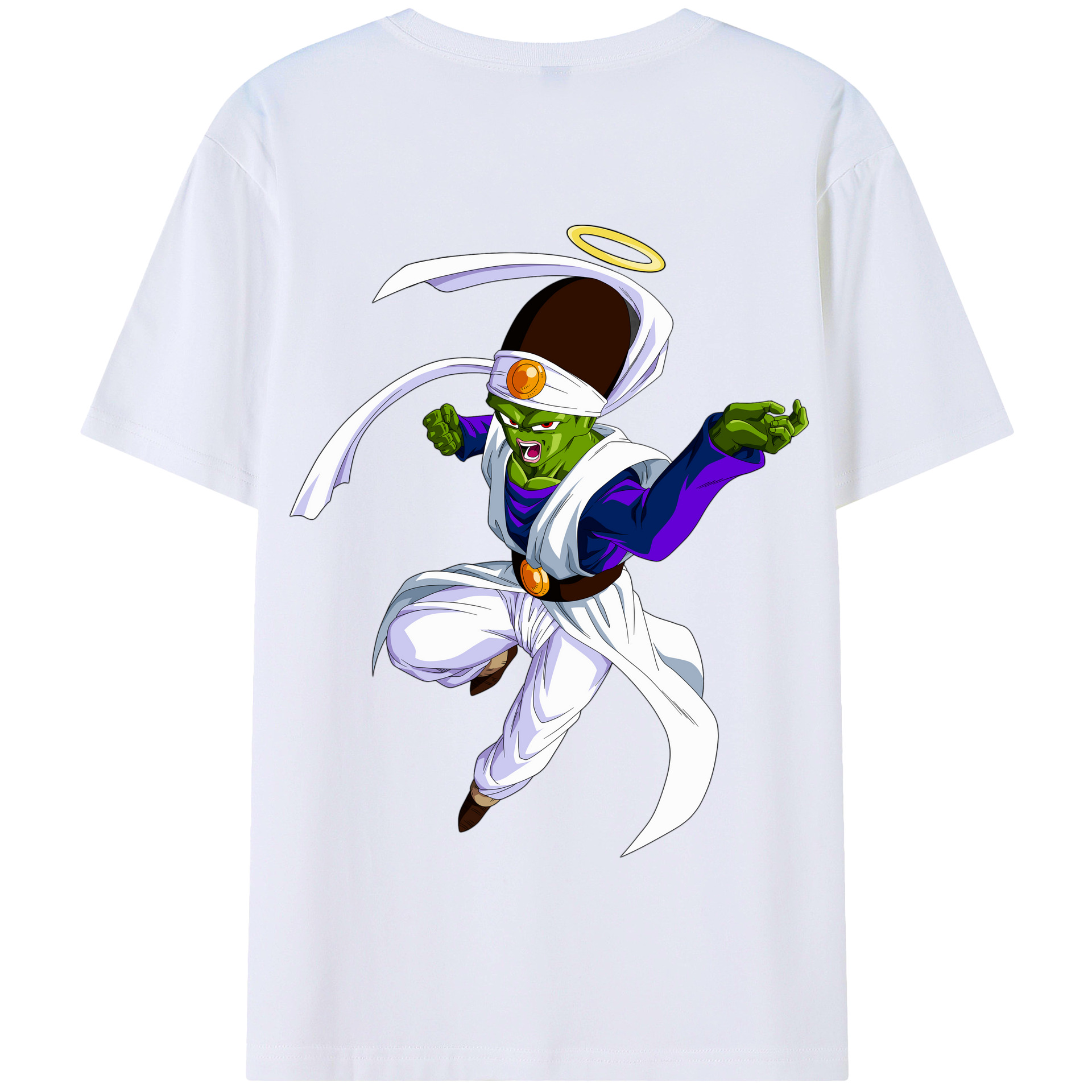 （画像用） ドラゴンボール パイクーハン DRAGON BALL Pikkon 綿100％半袖Tシャツ（背面プリント）