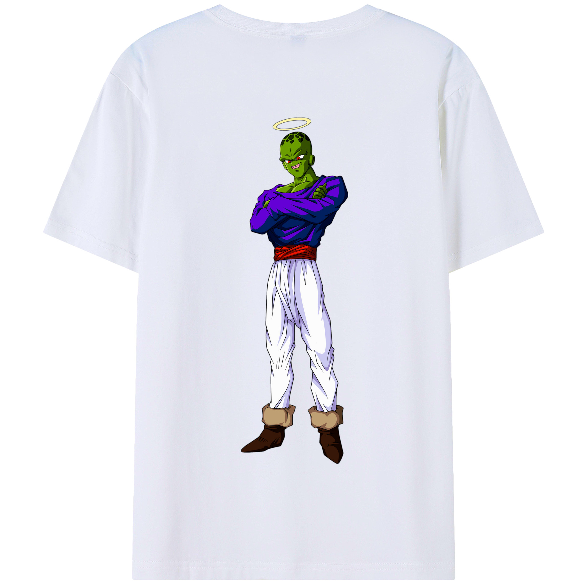 （画像用） ドラゴンボール パイクーハン DRAGON BALL Pikkon 綿100％半袖Tシャツ（背面プリント）