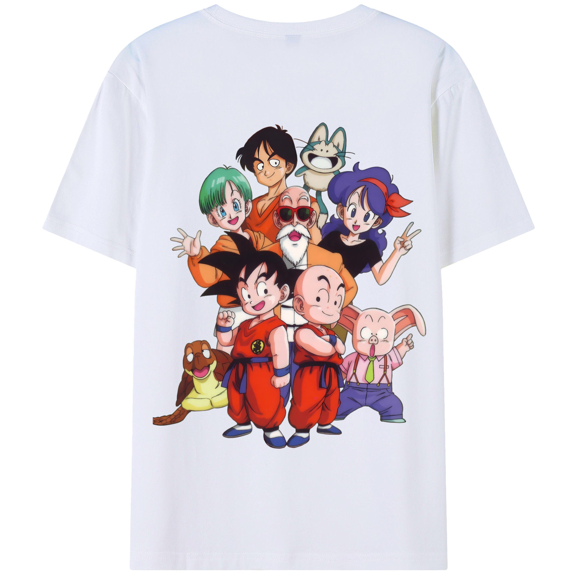 （画像用） ドラゴンボール DRAGON BALL 綿100％半袖Tシャツ（背面プリント）
