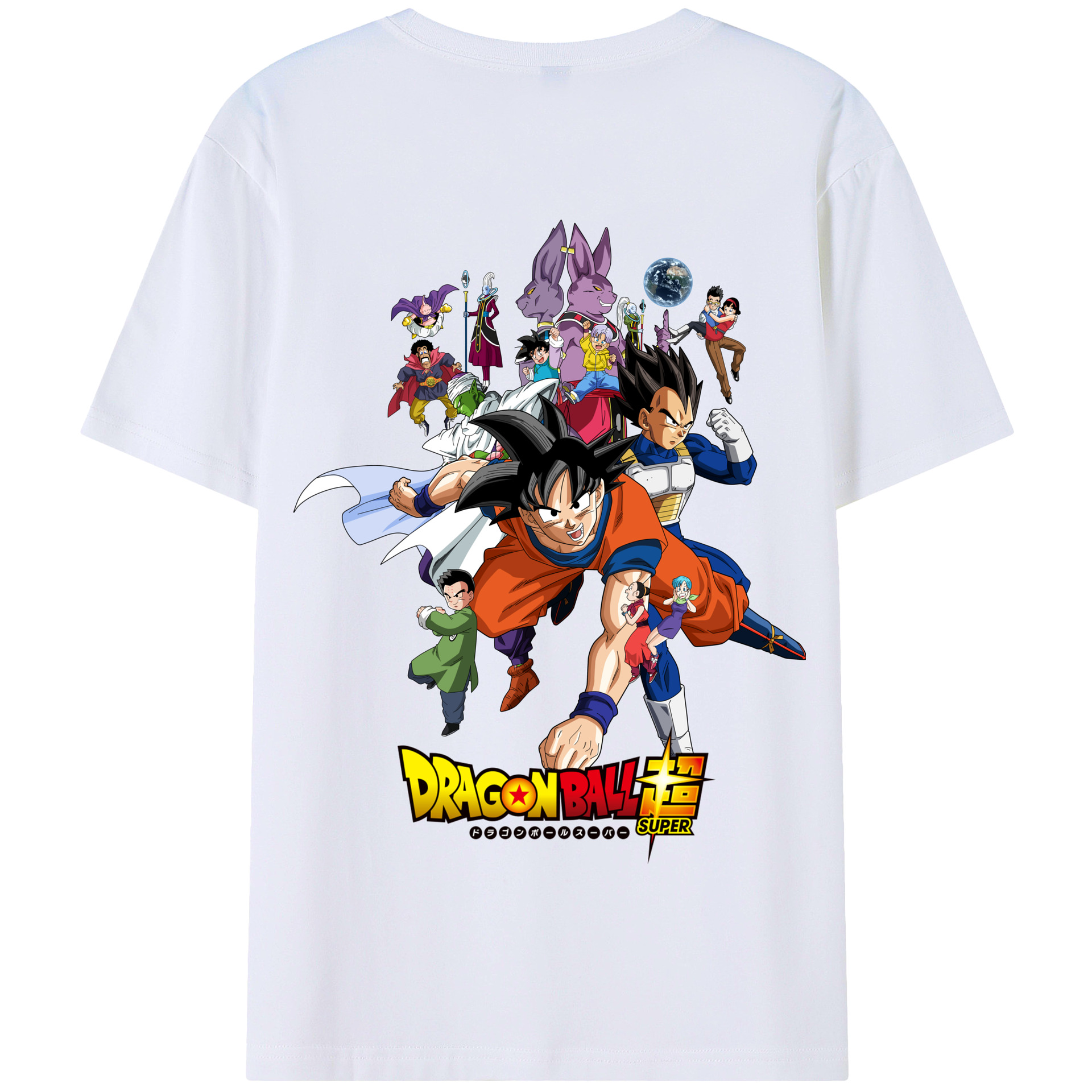 （画像用） ドラゴンボール DRAGON BALL 綿100％半袖Tシャツ（背面プリント）