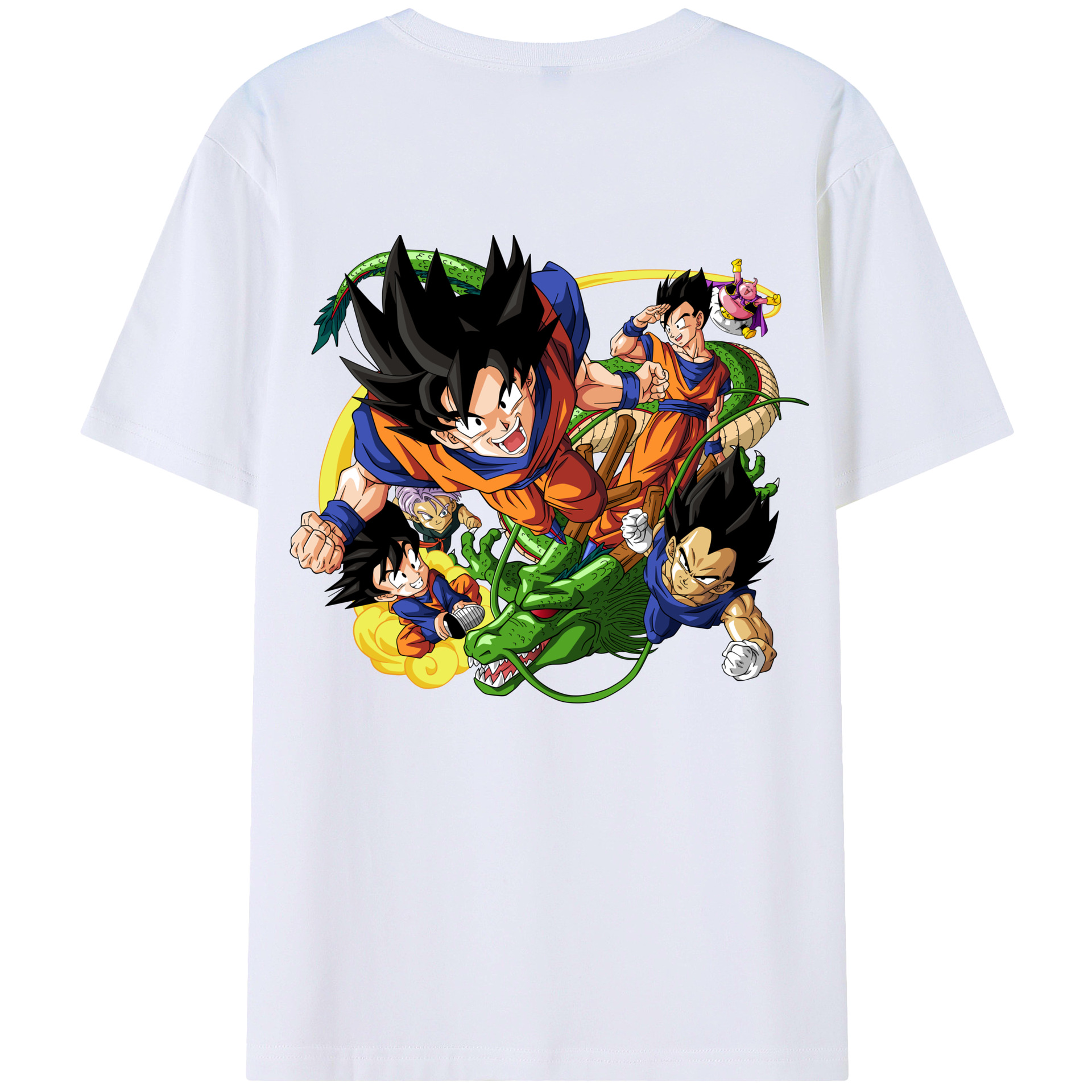 （画像用） ドラゴンボール DRAGON BALL 綿100％半袖Tシャツ（背面プリント）