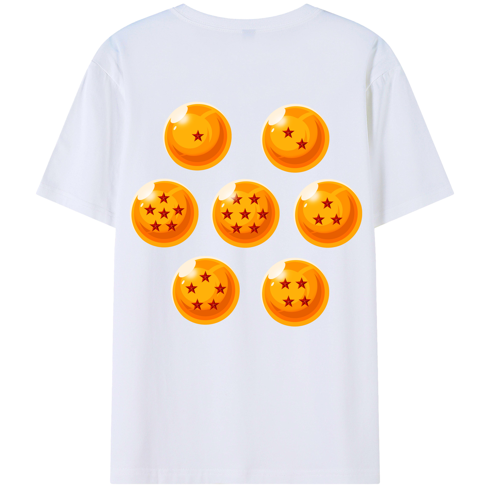 （画像用） ドラゴンボール DRAGON BALL 綿100％半袖Tシャツ（背面プリント）