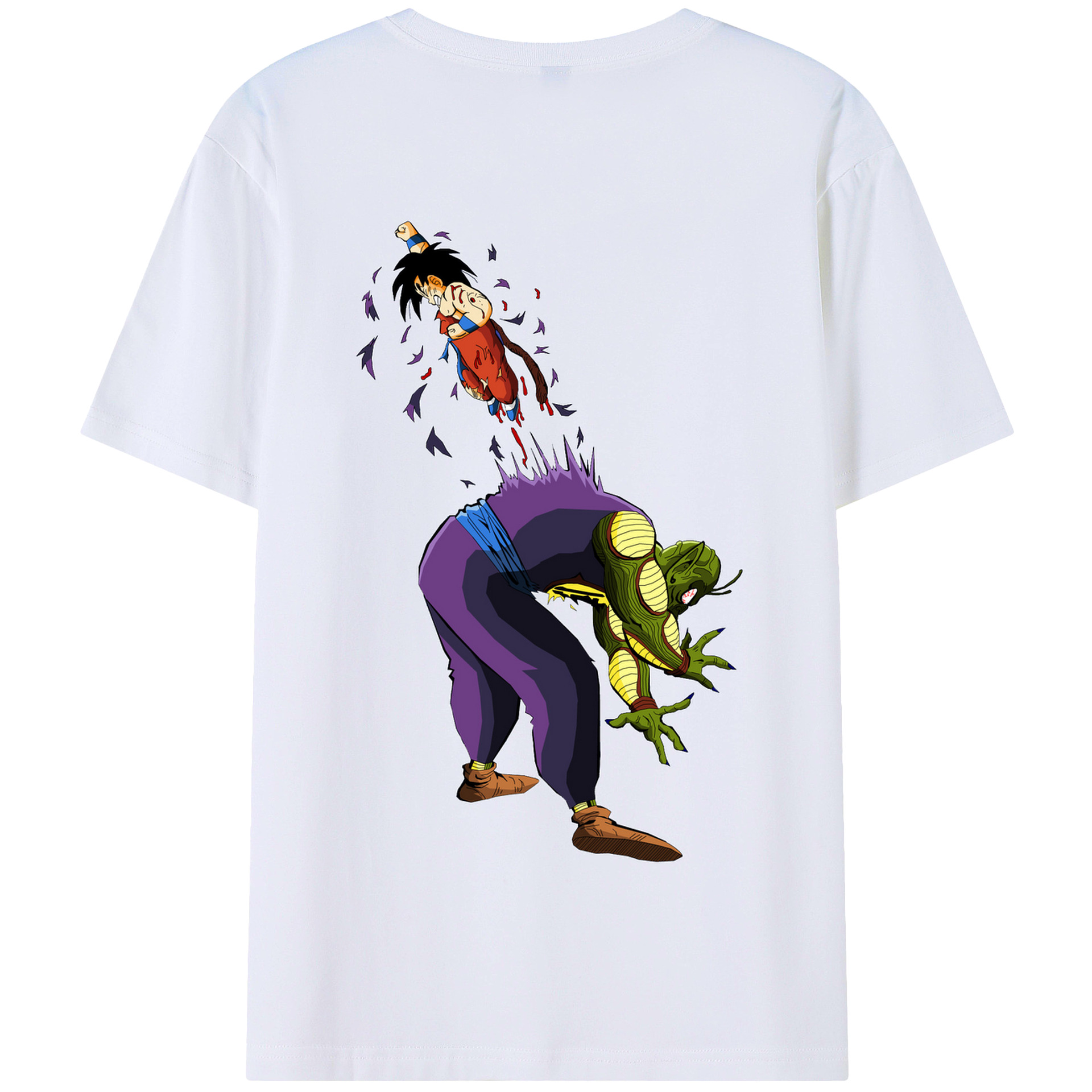 （画像用） ドラゴンボール DRAGON BALL 綿100％半袖Tシャツ（背面プリント）