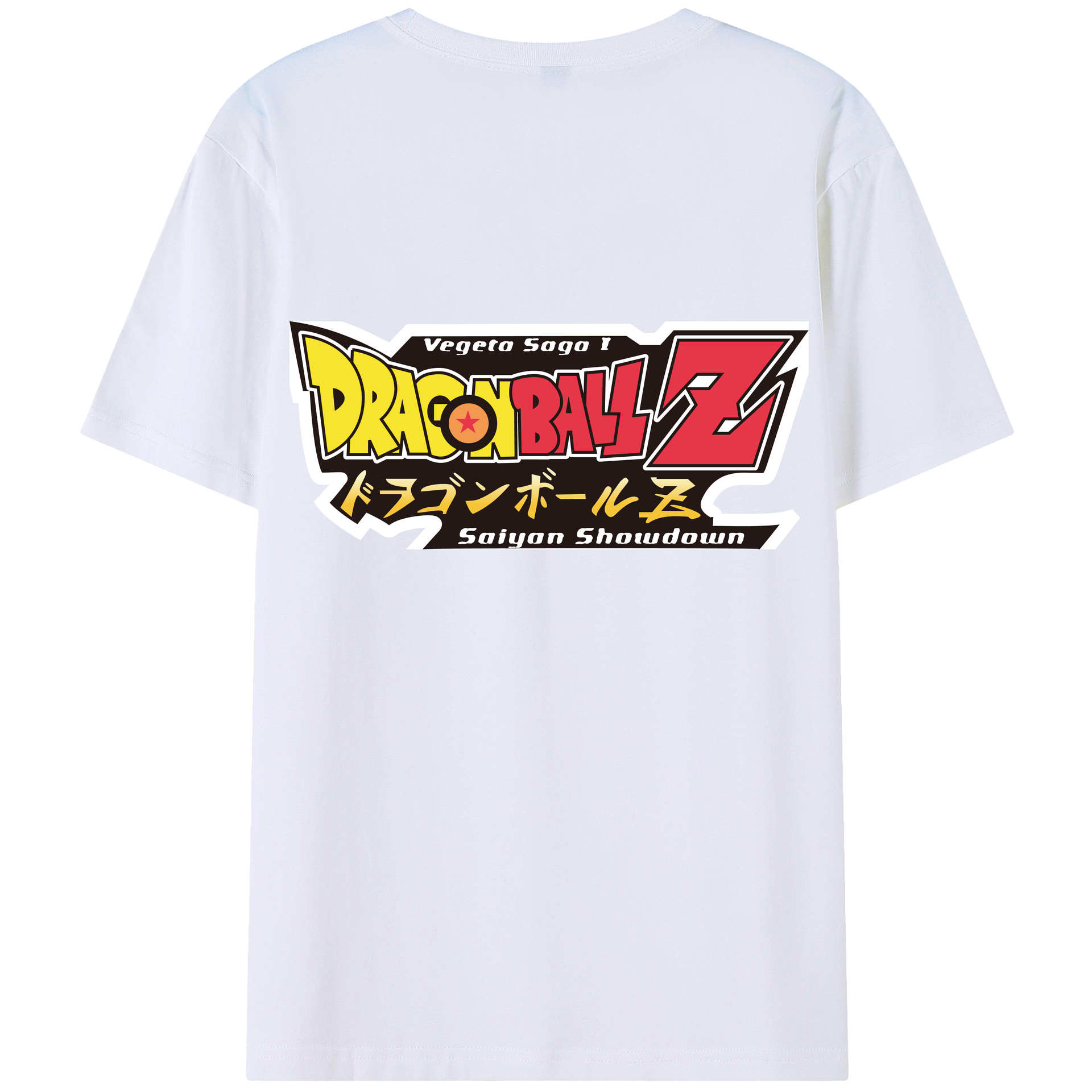 （画像用） ドラゴンボール DRAGON BALL 綿100％半袖Tシャツ（背面プリント）