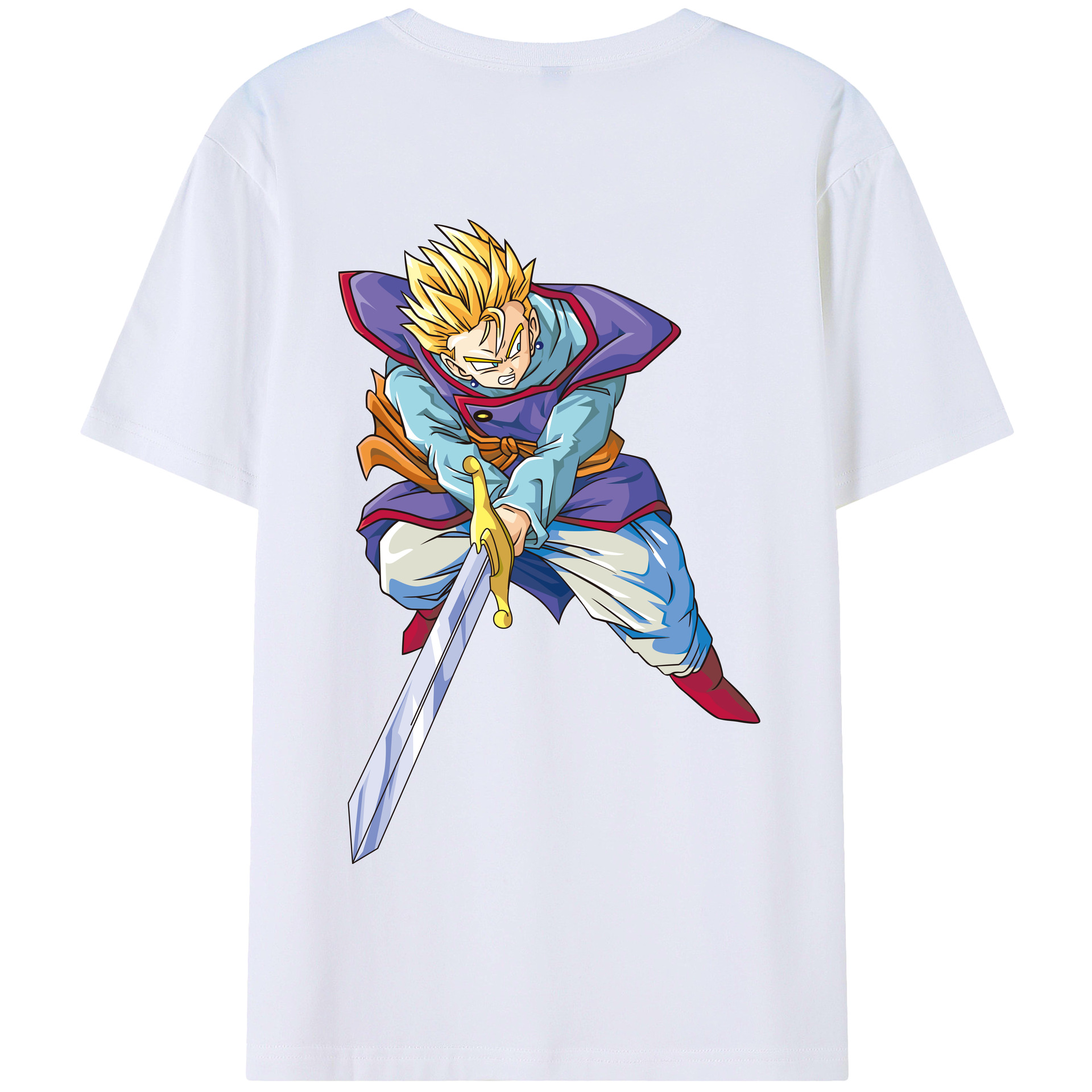 （画像用） ドラゴンボール DRAGON BALL 綿100％半袖Tシャツ（背面プリント）