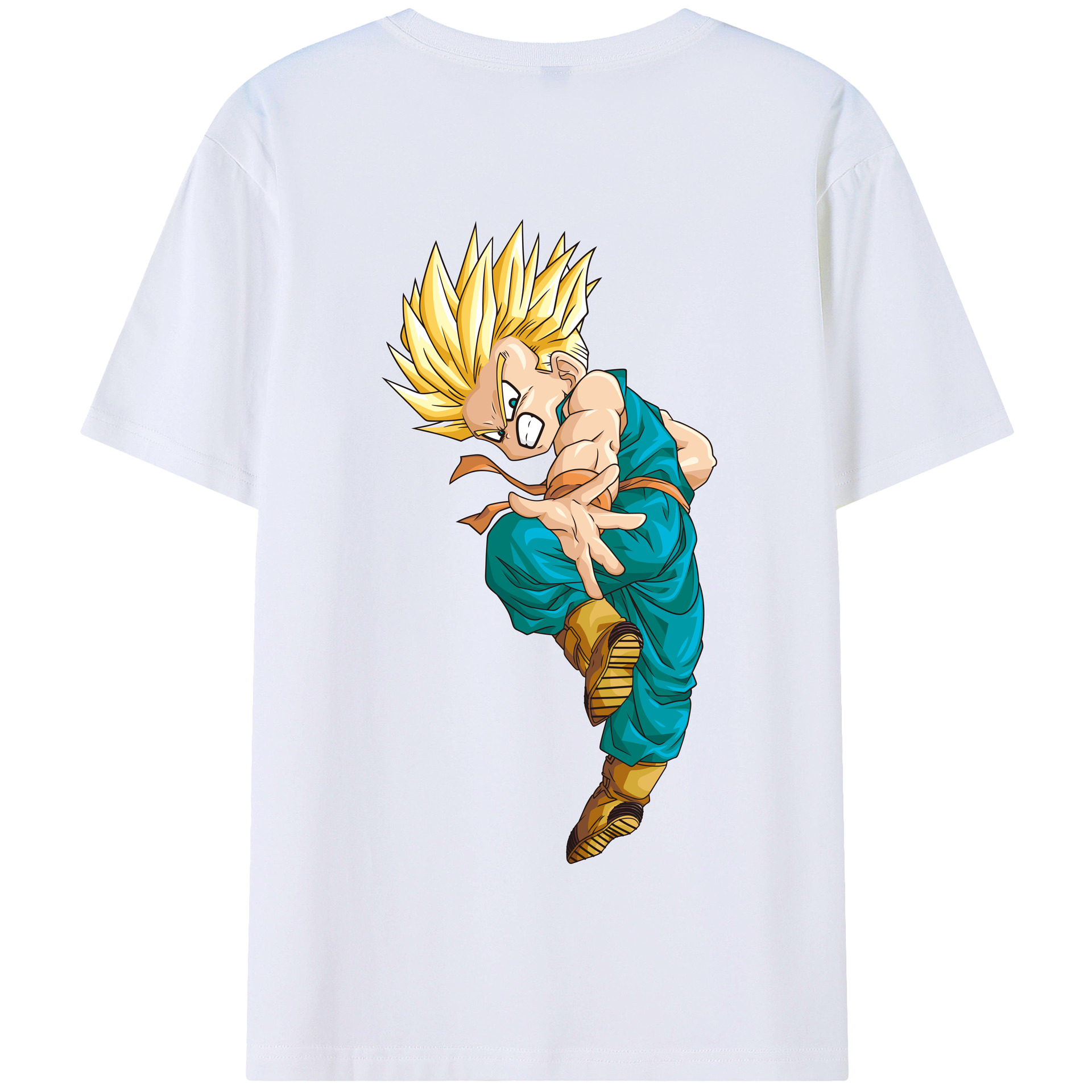 （画像用） ドラゴンボール DRAGON BALL 綿100％半袖Tシャツ（背面プリント）