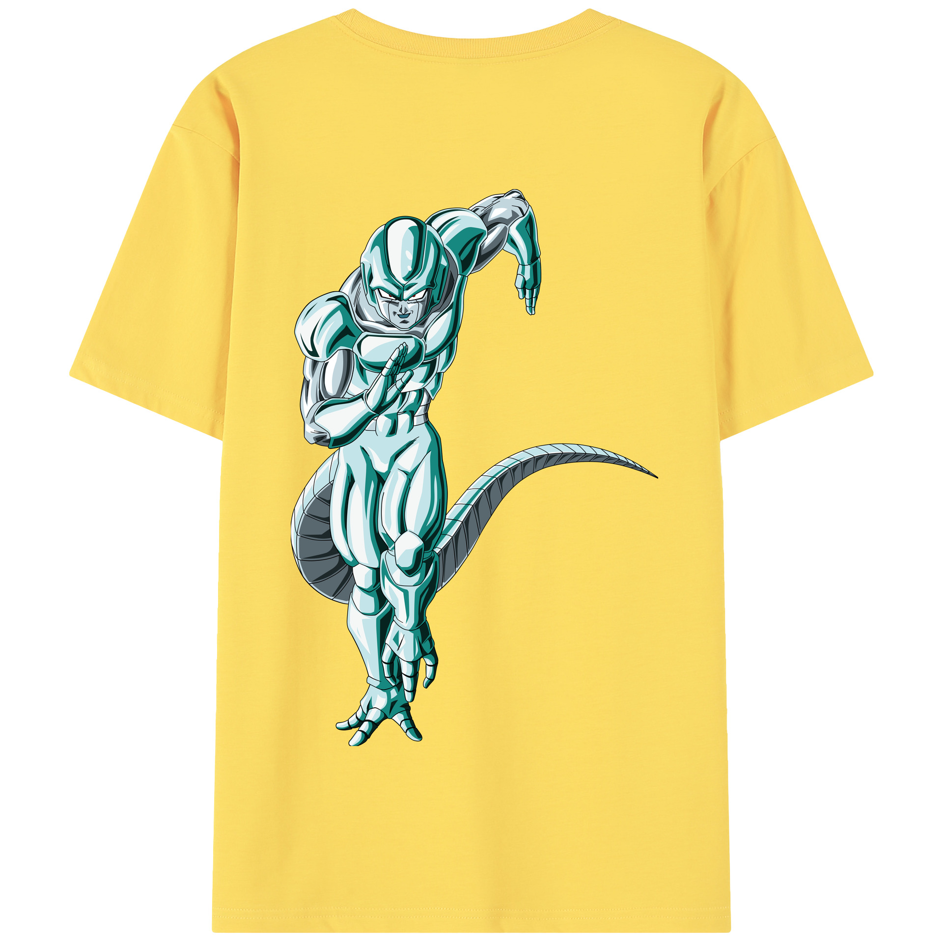 （画像用） ドラゴンボール フリーザ DRAGON BALL Frieza 綿100％半袖Tシャツ（背面プリント）