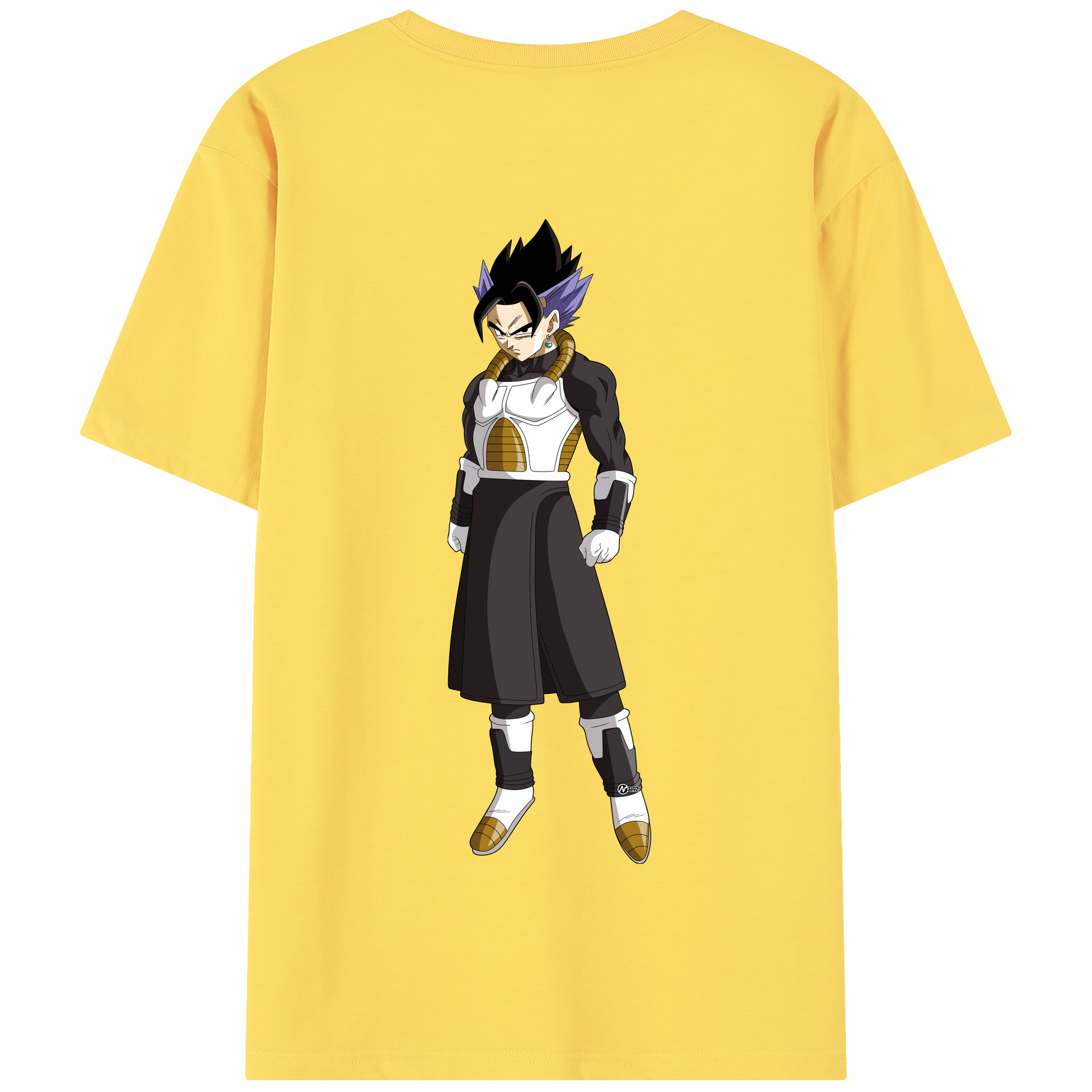 （画像用） ドラゴンボール ベジット DRAGON BALL Vegetto 綿100％半袖Tシャツ（背面プリント）