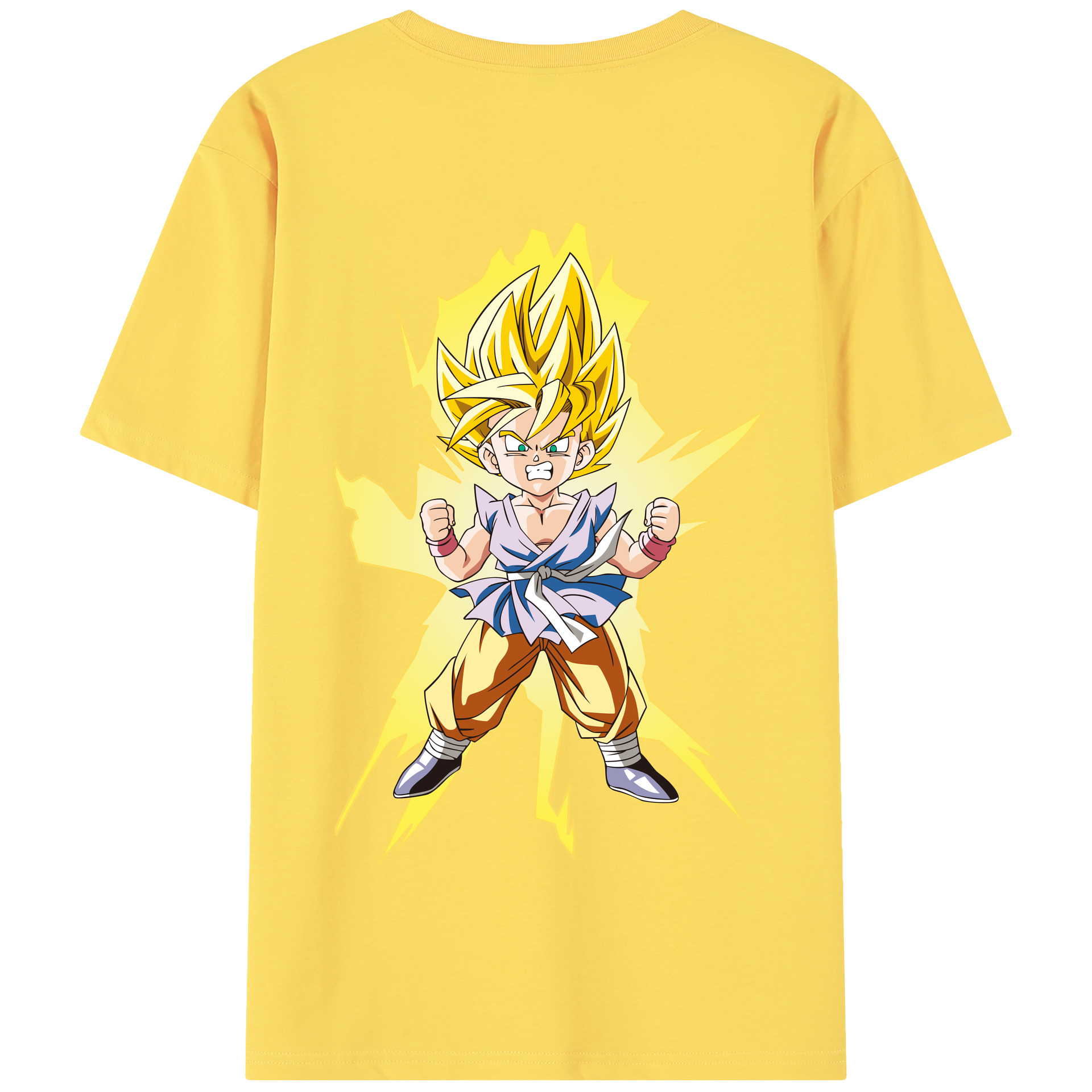 （画像用） ドラゴンボール ベジット DRAGON BALL Vegetto 綿100％半袖Tシャツ（背面プリント）