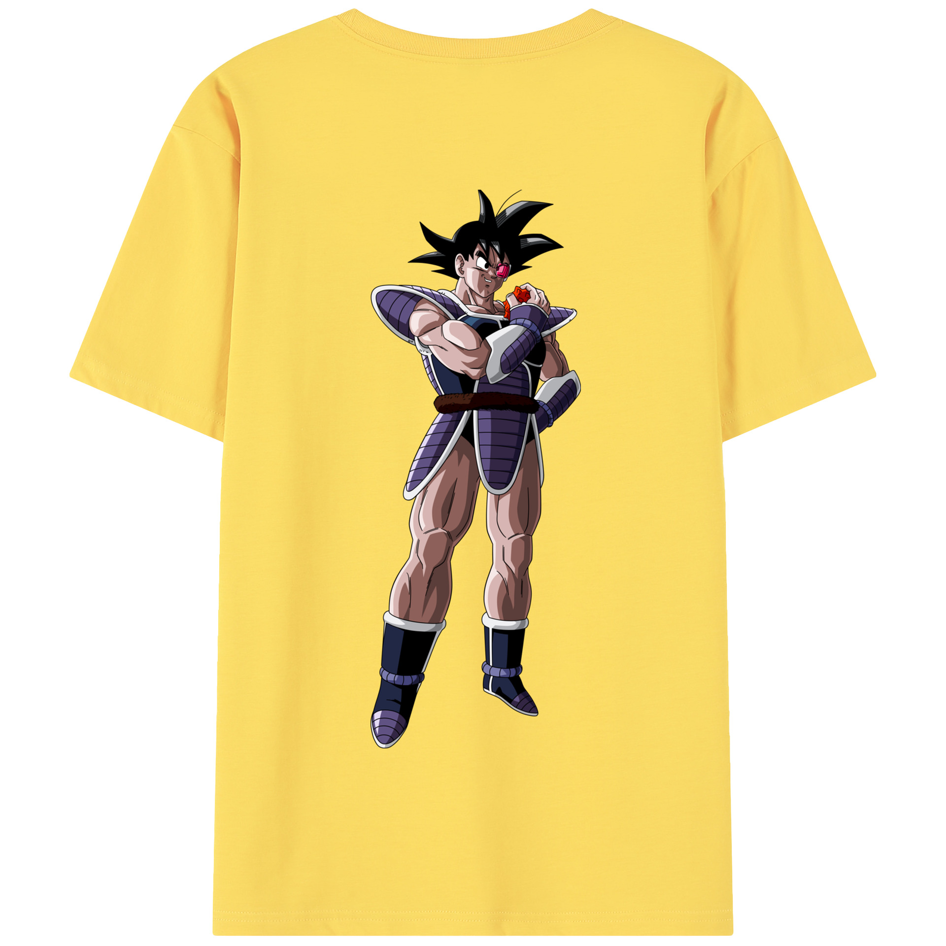 （画像用） ドラゴンボール 孫悟空（そん ごくう）Son Goku カカロット DRAGON BALL Kakarotto 綿100％半袖Tシャツ（背面プリント）