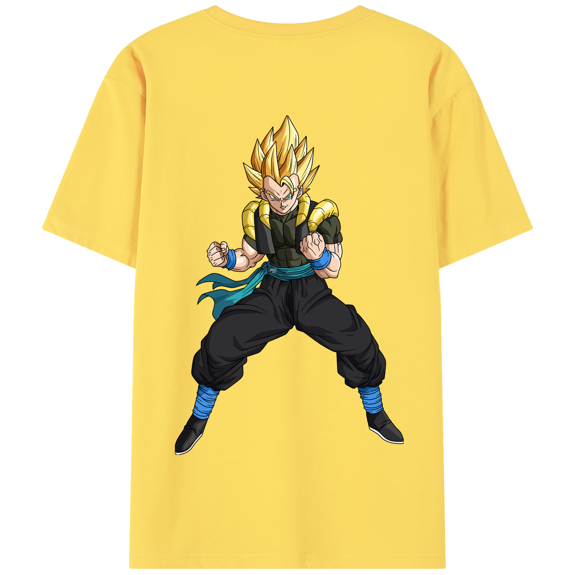 （画像用） ドラゴンボール ベジータ四世（Bejīta Yonsei）DRAGON BALL Vegeta IV 綿100％半袖Tシャツ（背面プリント）