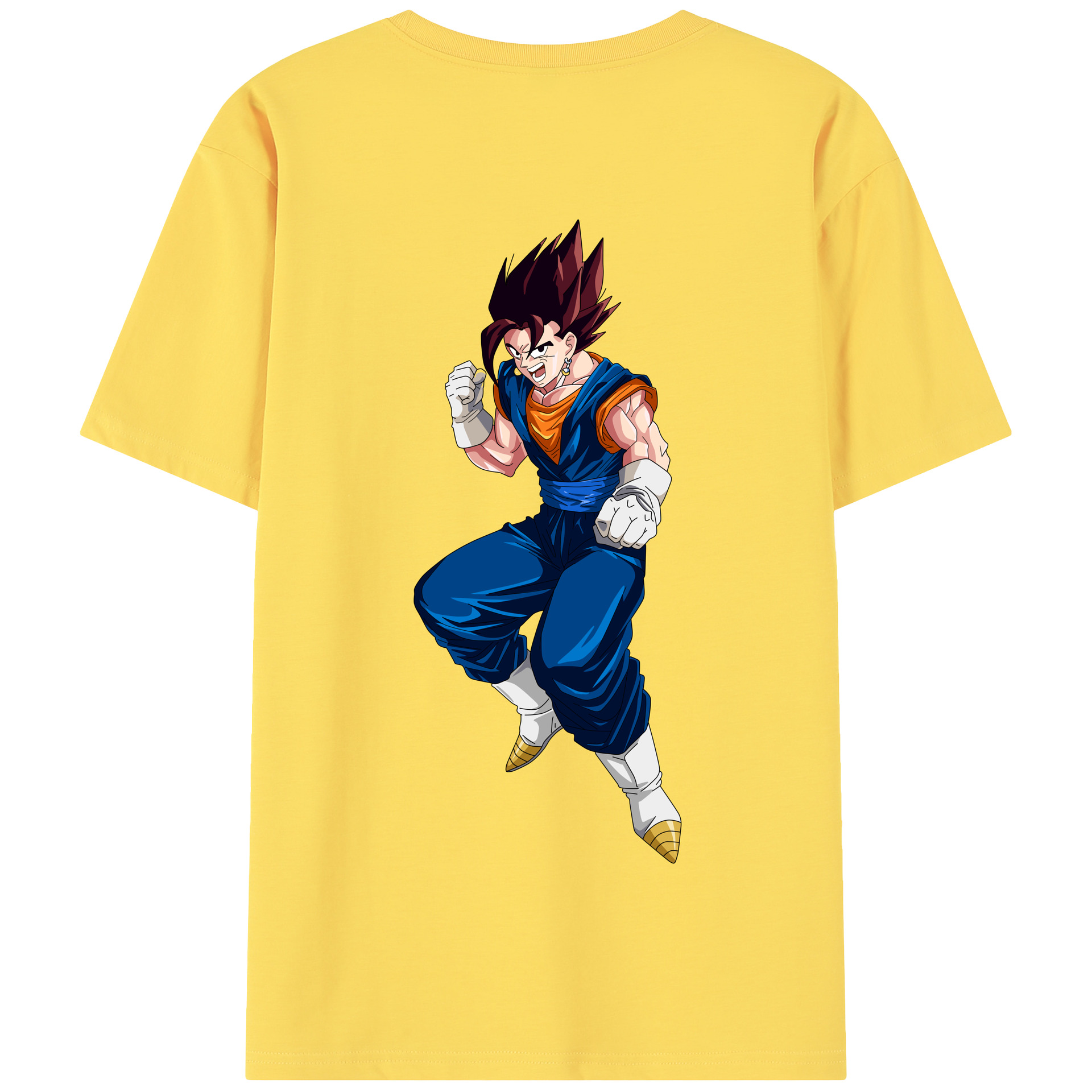 （画像用） ドラゴンボール 孫 悟飯（そんごはん）DRAGON BALL Son Gohan 綿100％半袖Tシャツ（背面プリント）