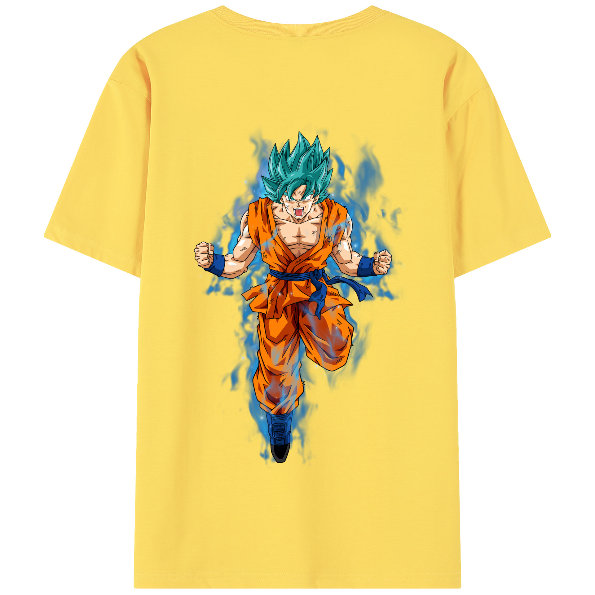 （画像用） ドラゴンボール 孫 悟飯（そんごはん）DRAGON BALL Son Gohan 綿100％半袖Tシャツ（背面プリント）