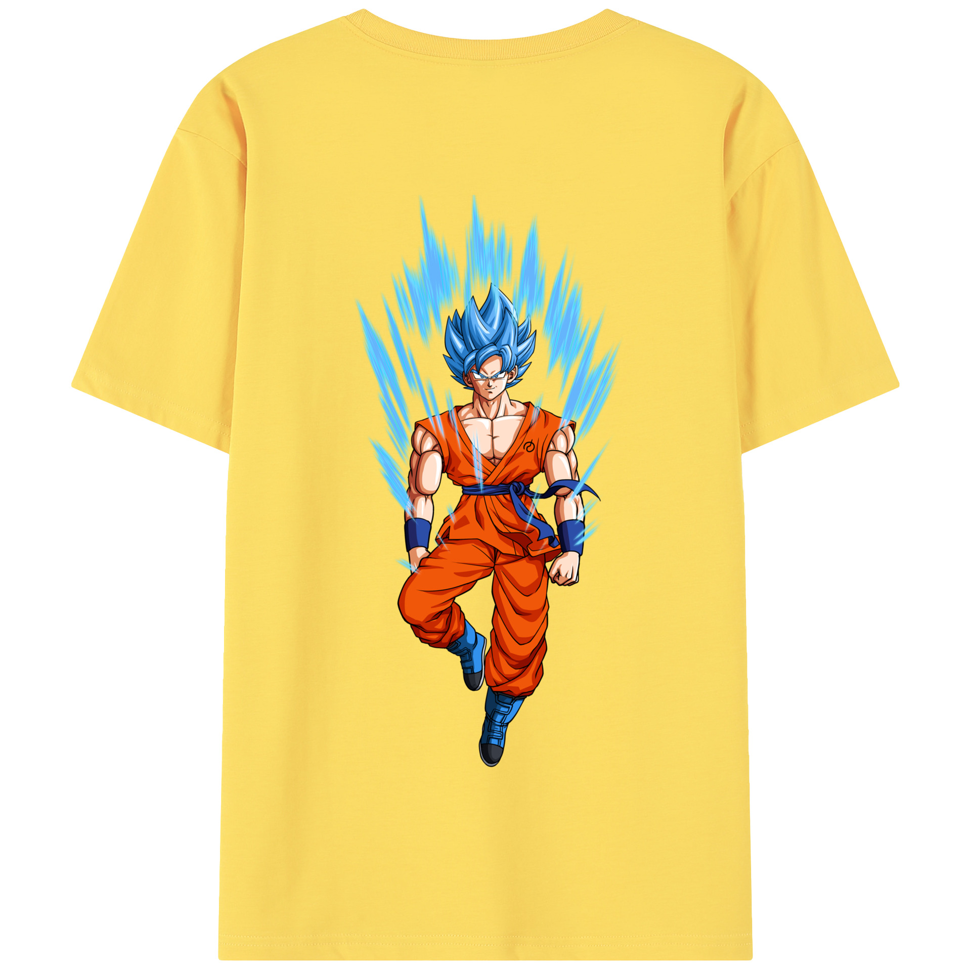 （画像用） ドラゴンボール 孫 悟飯（そんごはん）DRAGON BALL Son Gohan 綿100％半袖Tシャツ（背面プリント）