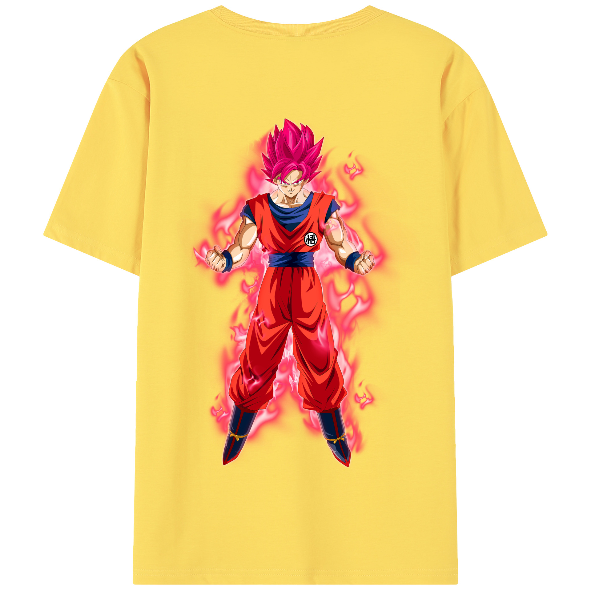 （画像用） ドラゴンボール 孫 悟飯（そんごはん）DRAGON BALL Son Gohan 綿100％半袖Tシャツ（背面プリント）