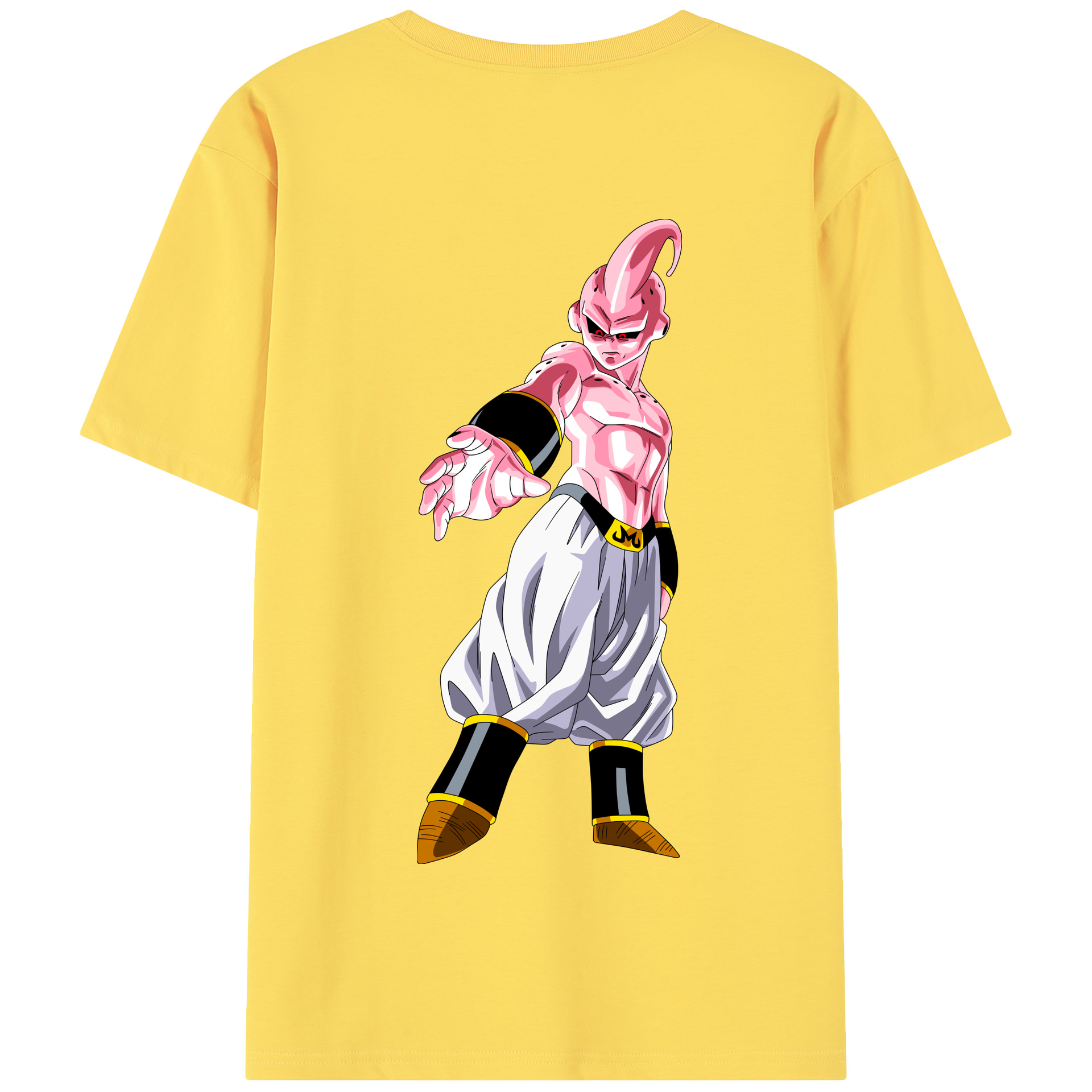 （画像用） ドラゴンボール 魔人ブウ DRAGON BALL Majin Buu 綿100％半袖Tシャツ（背面プリント）