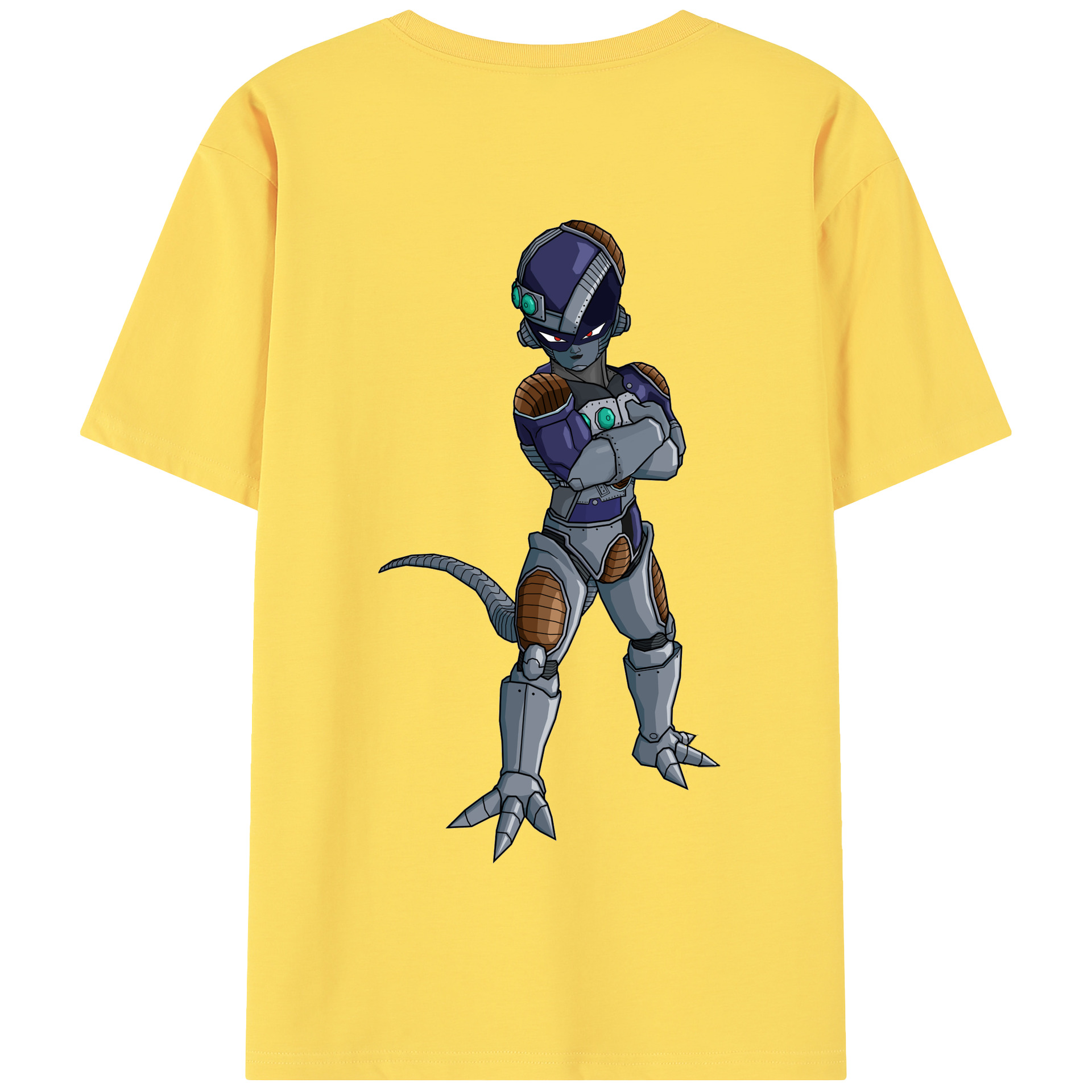 （画像用） ドラゴンボール フリーザ DRAGON BALL Frieza 綿100％半袖Tシャツ（背面プリント）