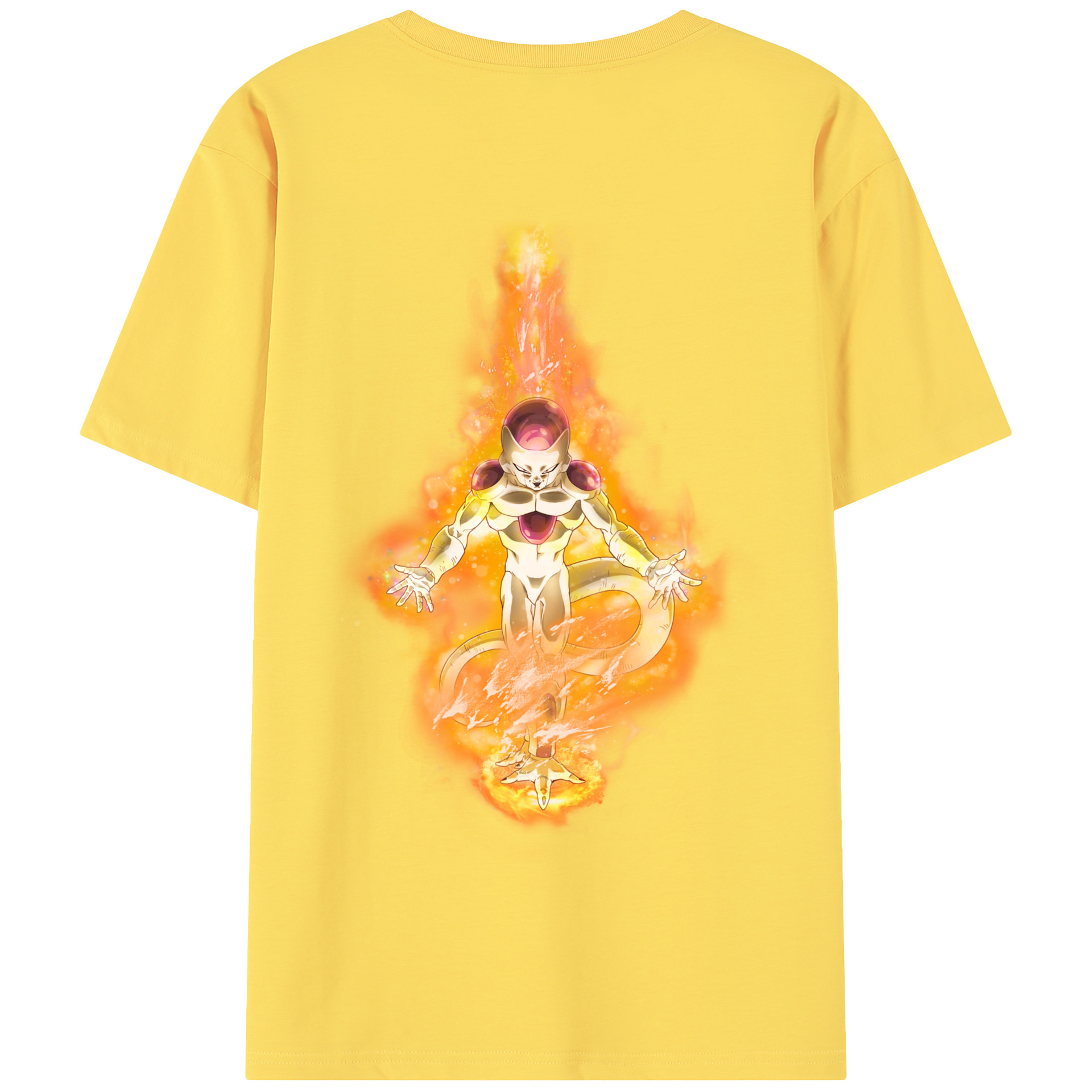 （画像用） ドラゴンボール フリーザ DRAGON BALL Frieza 綿100％半袖Tシャツ（背面プリント）