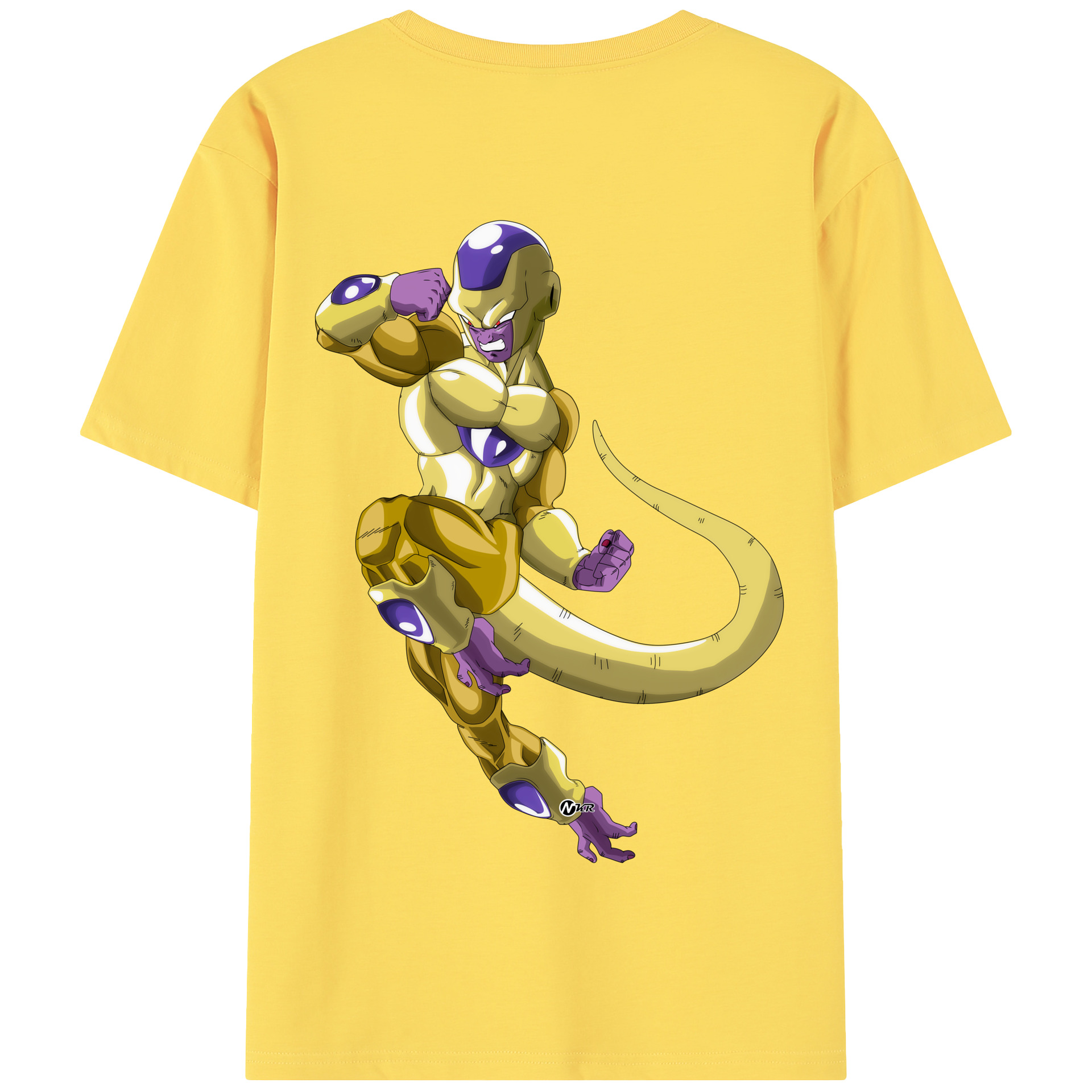 （画像用） ドラゴンボール フリーザ DRAGON BALL Frieza 綿100％半袖Tシャツ（背面プリント）