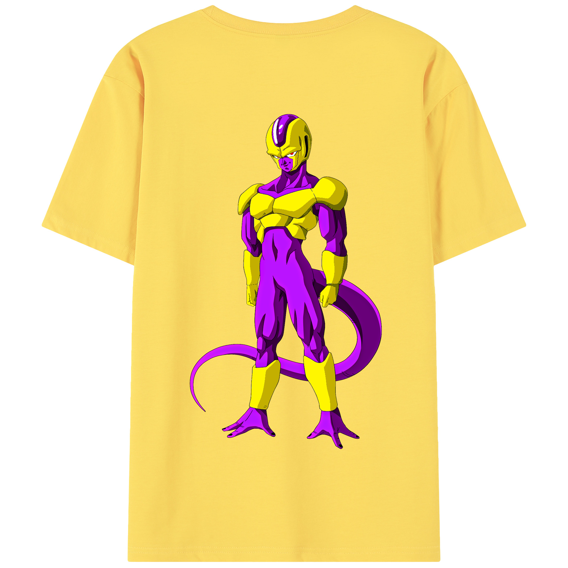 （画像用） ドラゴンボール フリーザ DRAGON BALL Frieza 綿100％半袖Tシャツ（背面プリント）
