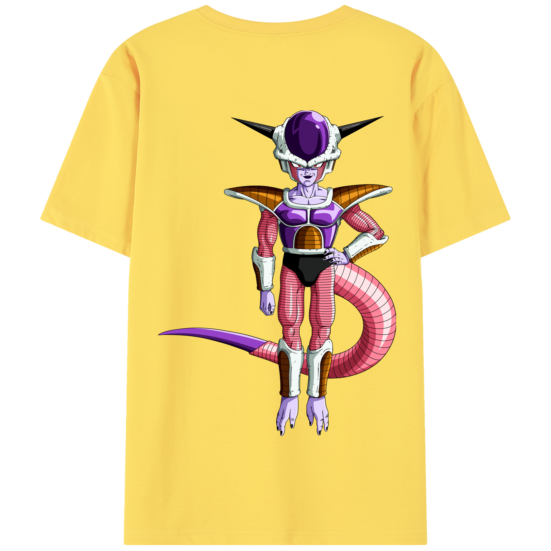 ドラゴンボール フリーザ DRAGON BALL Frieza 綿100％半袖Tシャツ（背面プリント）