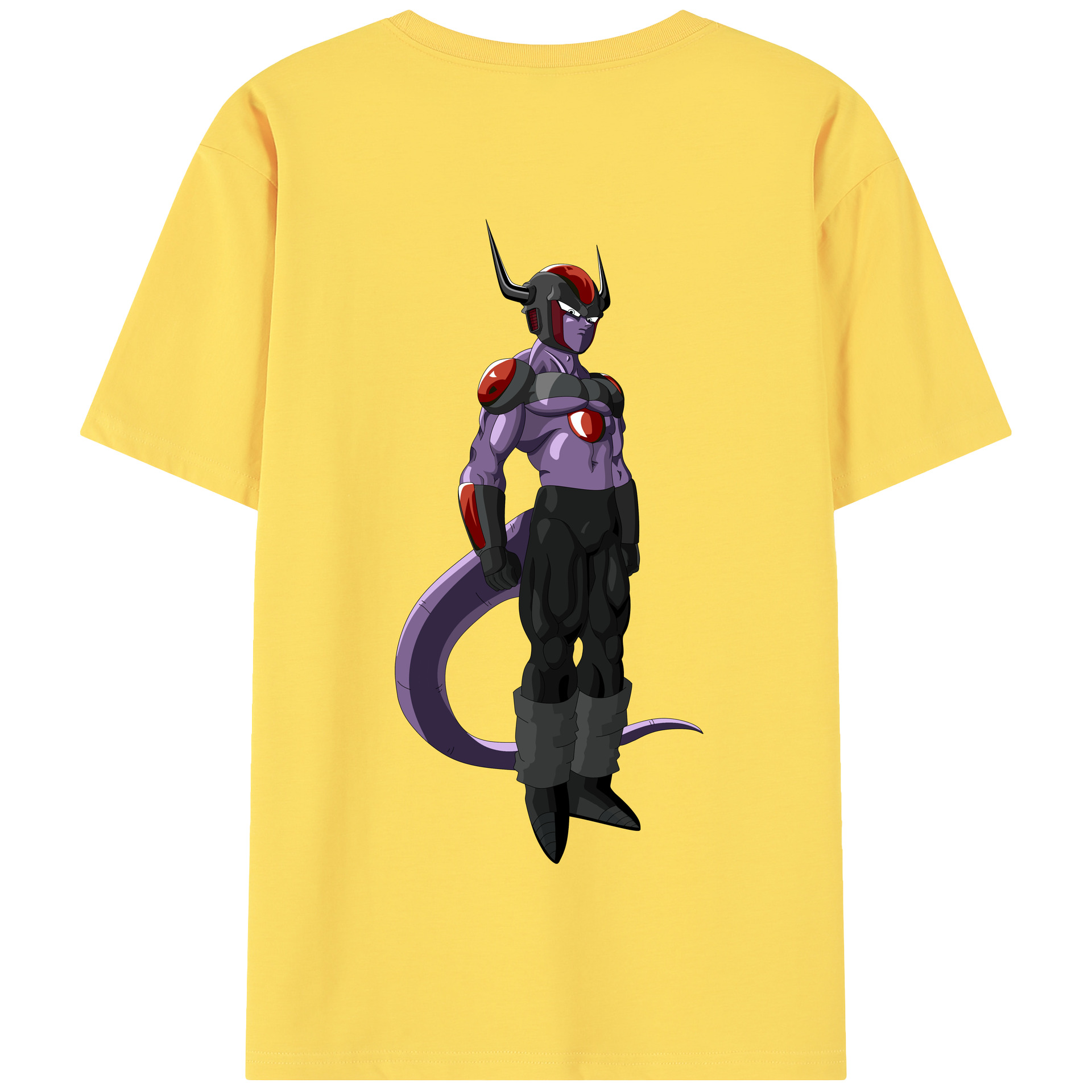 （画像用） ドラゴンボール フリーザ DRAGON BALL Frieza 綿100％半袖Tシャツ（背面プリント）