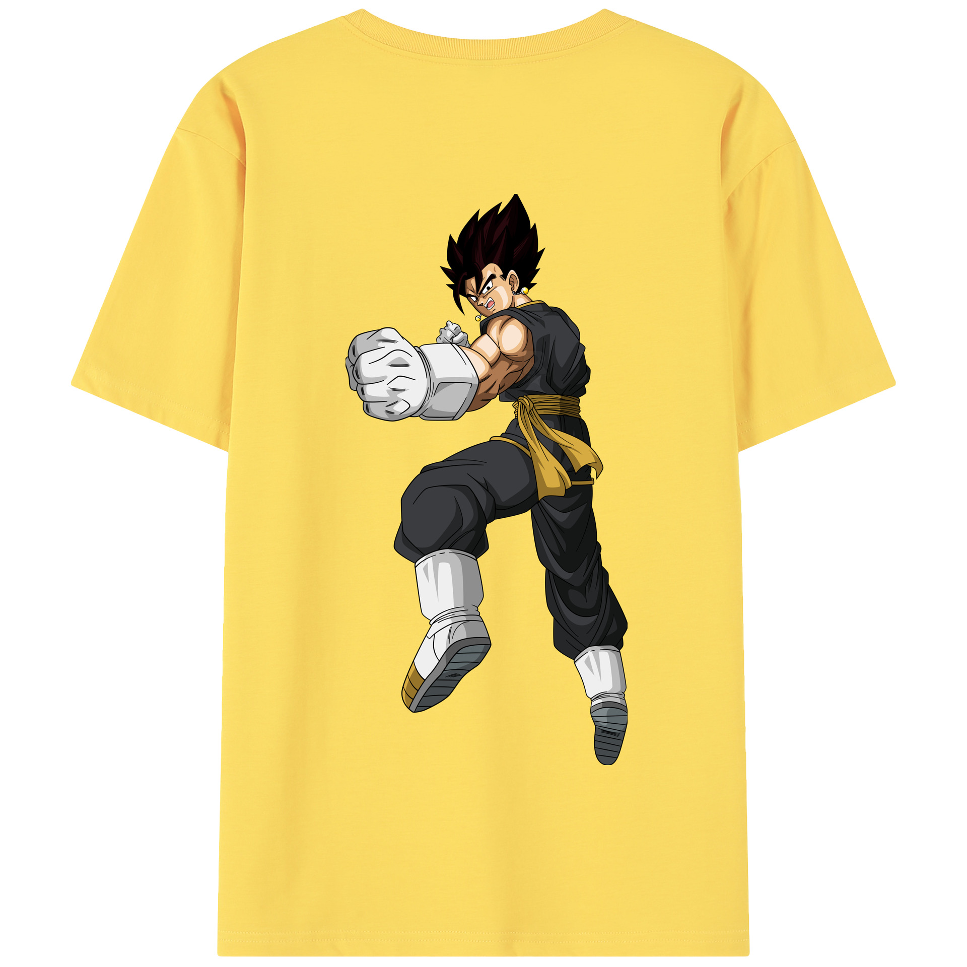 （画像用） ドラゴンボール ベジット DRAGON BALL Vegetto 綿100％半袖Tシャツ（背面プリント）