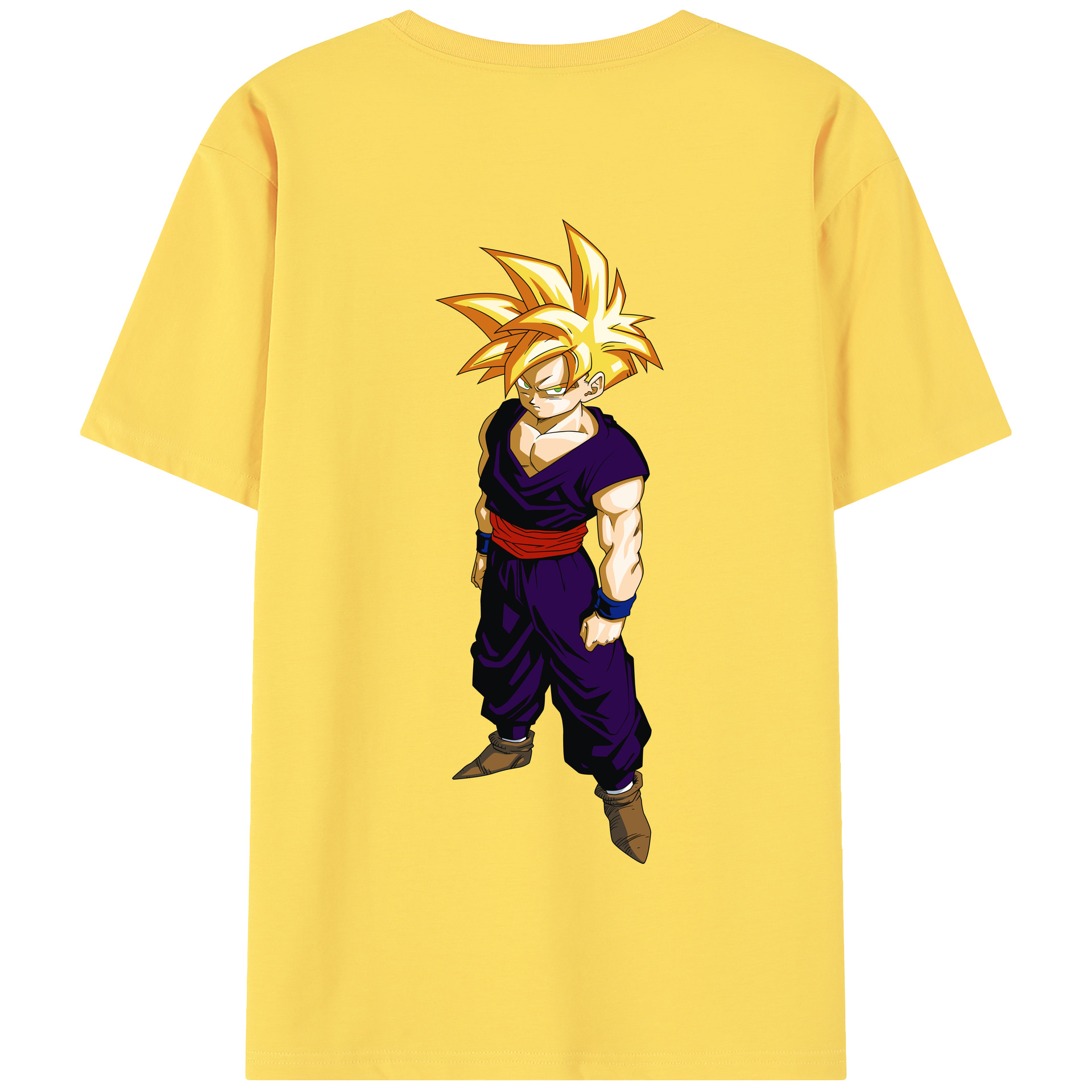 （画像用） ドラゴンボール ベジット DRAGON BALL Vegetto 綿100％半袖Tシャツ（背面プリント）