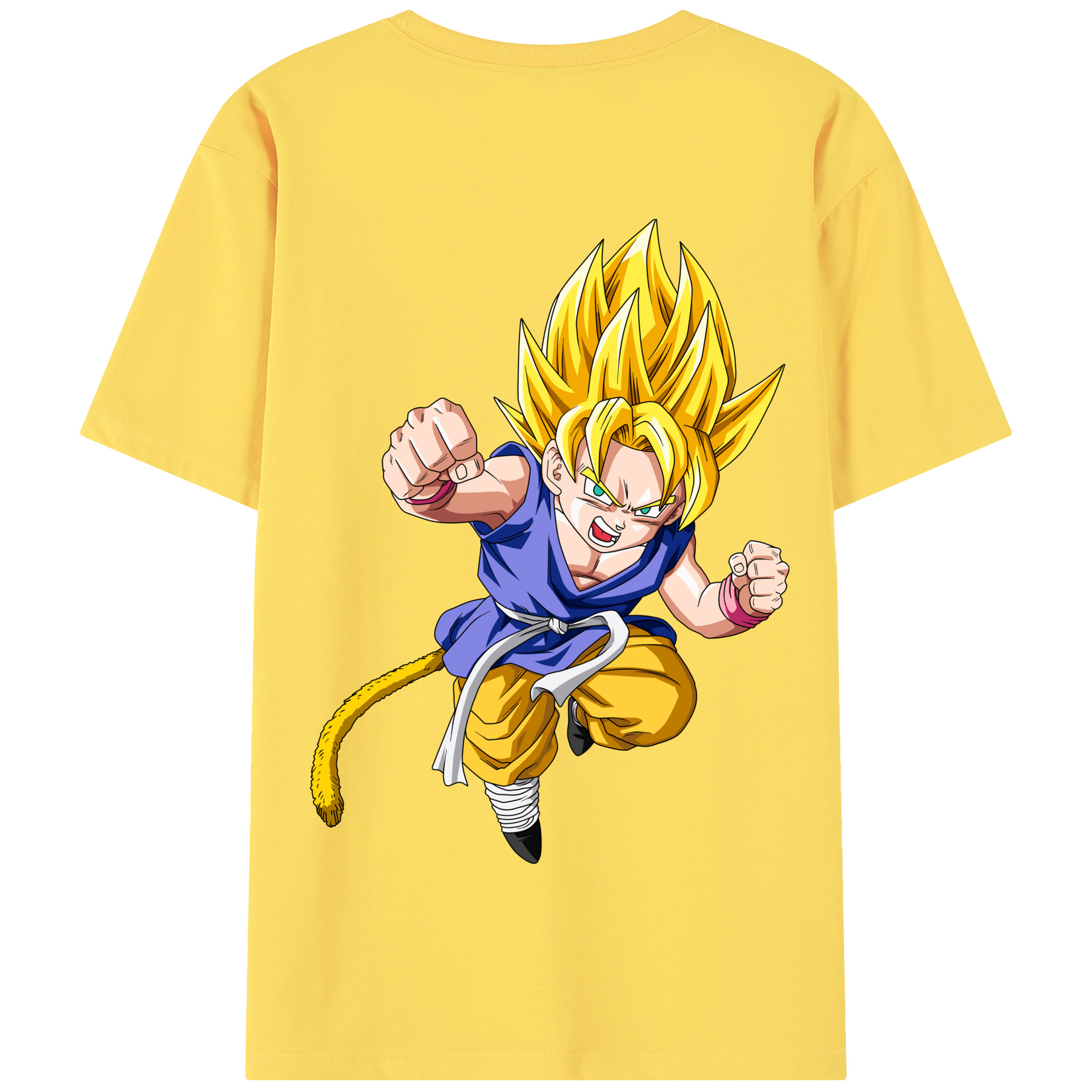 （画像用） ドラゴンボール ベジット DRAGON BALL Vegetto 綿100％半袖Tシャツ（背面プリント）