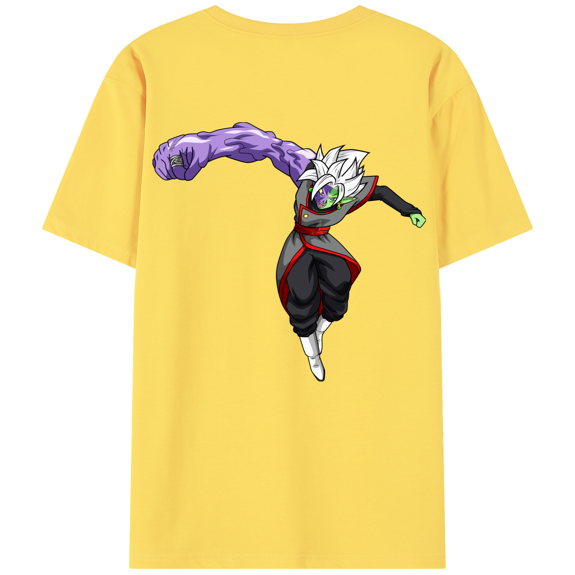 （画像用） ドラゴンボール ベジット DRAGON BALL Vegetto 綿100％半袖Tシャツ（背面プリント）