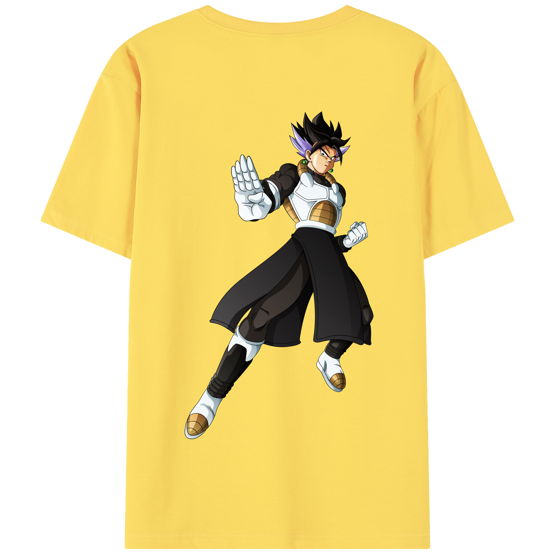 （画像用） ドラゴンボール ベジット DRAGON BALL Vegetto 綿100％半袖Tシャツ（背面プリント）