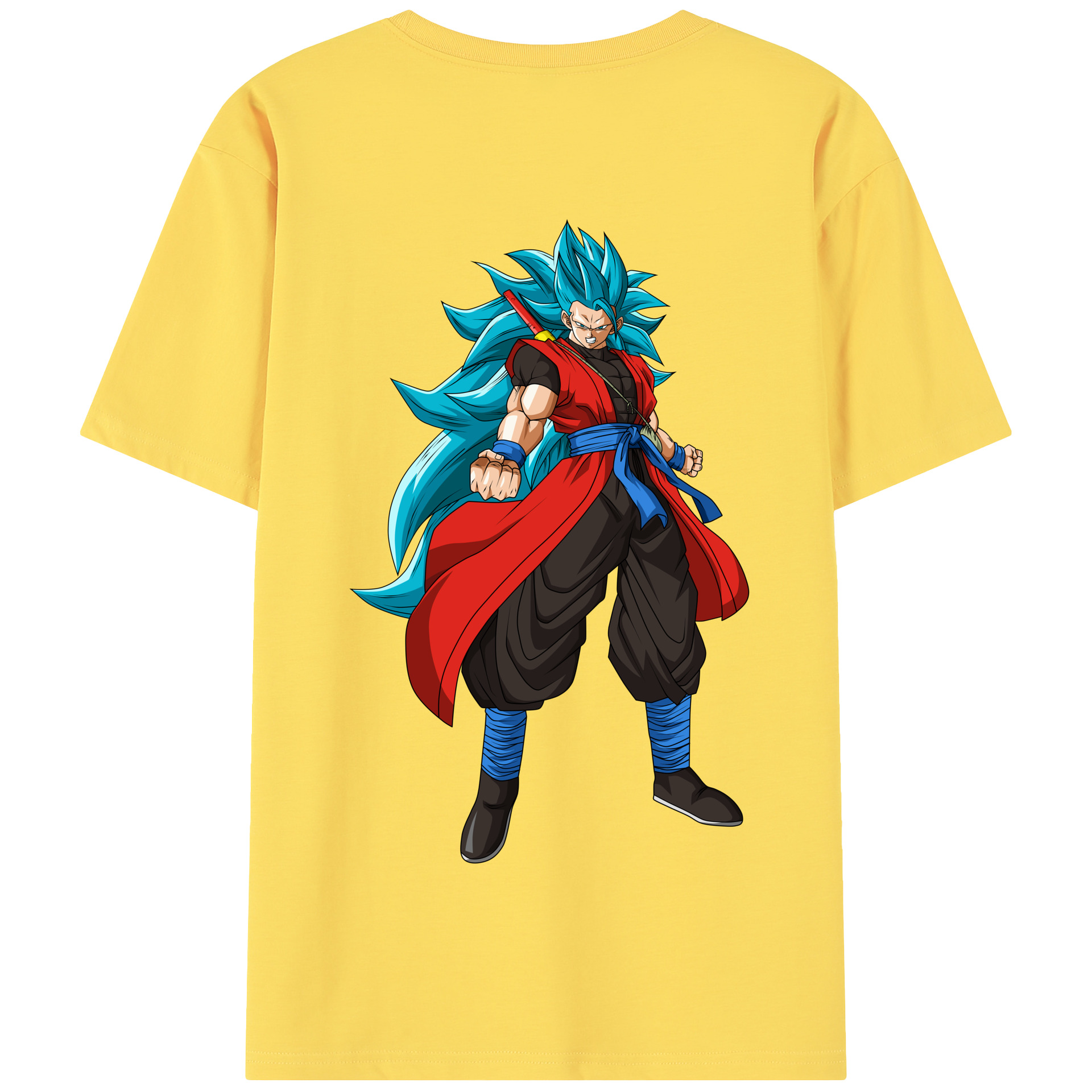 （画像用） ドラゴンボール ベジット DRAGON BALL Vegetto 綿100％半袖Tシャツ（背面プリント）
